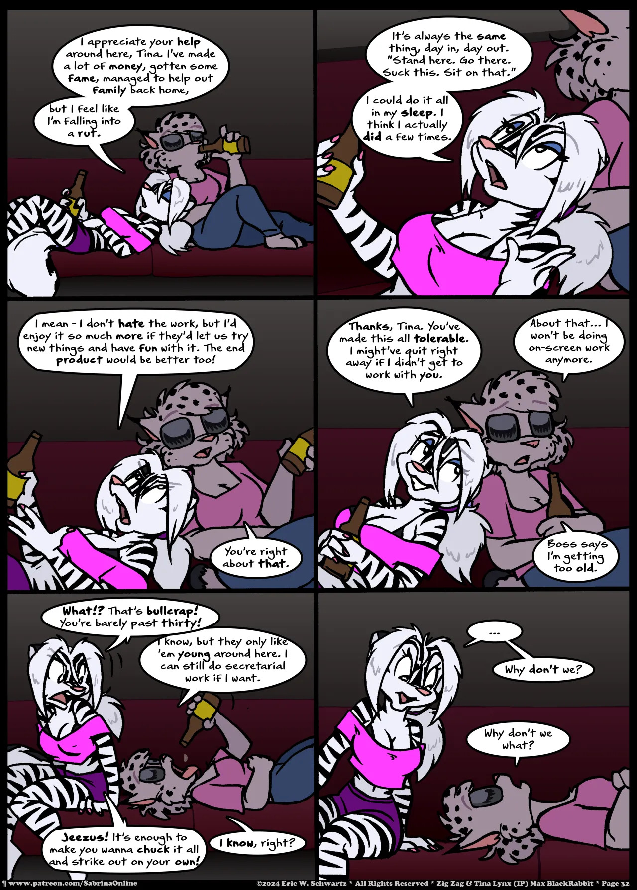 [Eric W. Schwartz] Sabrina Online - Stripes and Links - Page 32