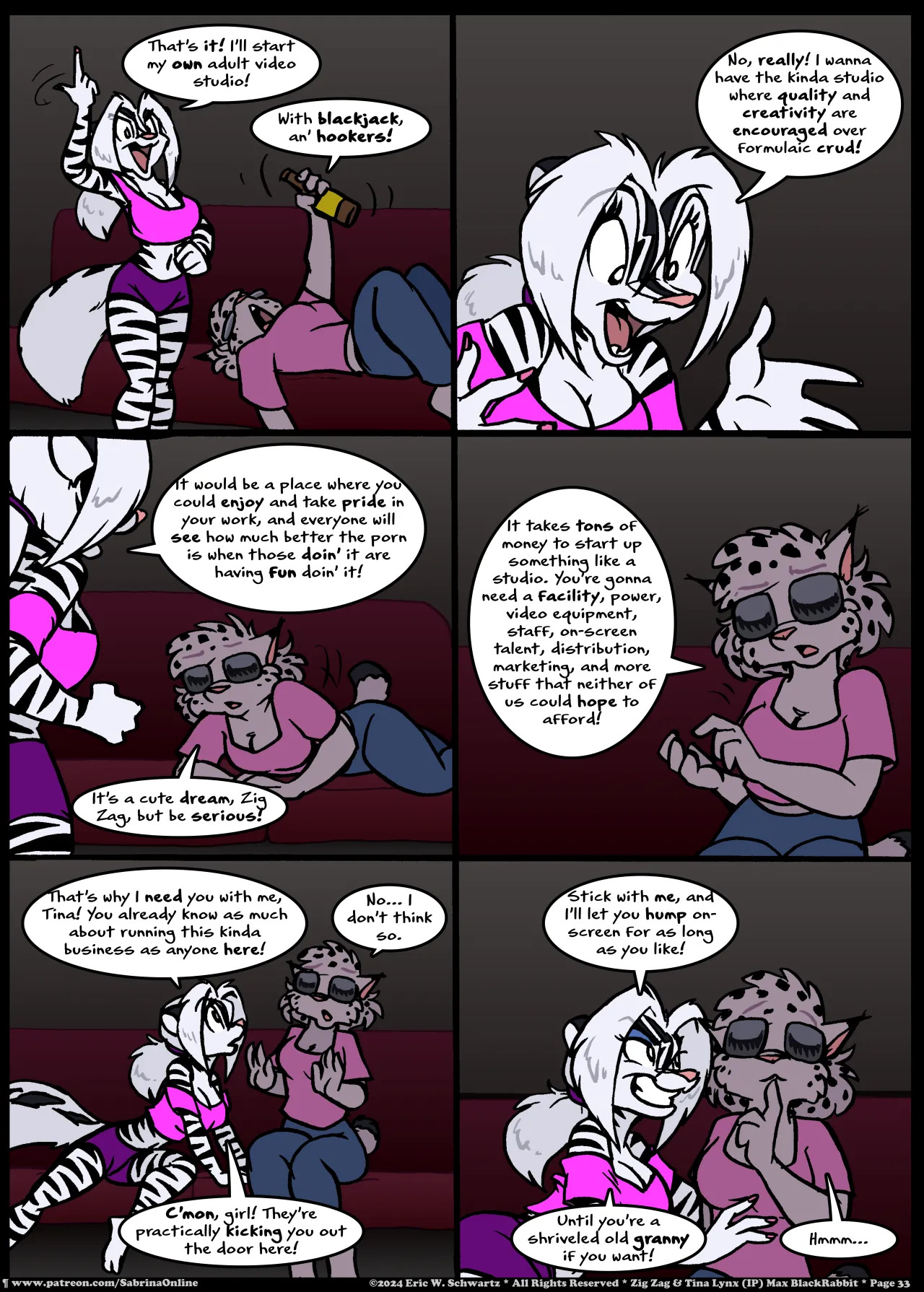 [Eric W. Schwartz] Sabrina Online - Stripes and Links - Page 33