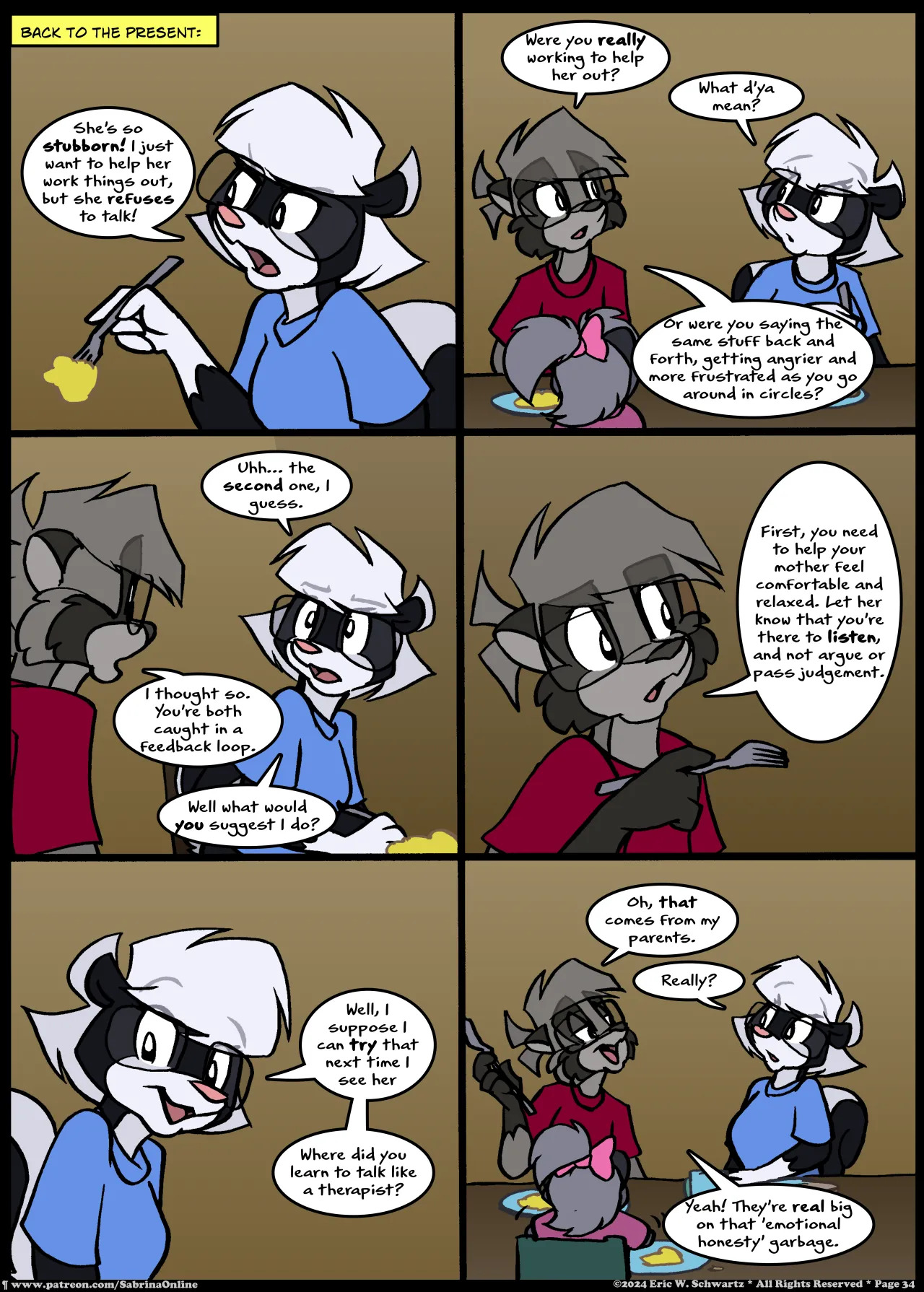 [Eric W. Schwartz] Sabrina Online - Stripes and Links - Page 34