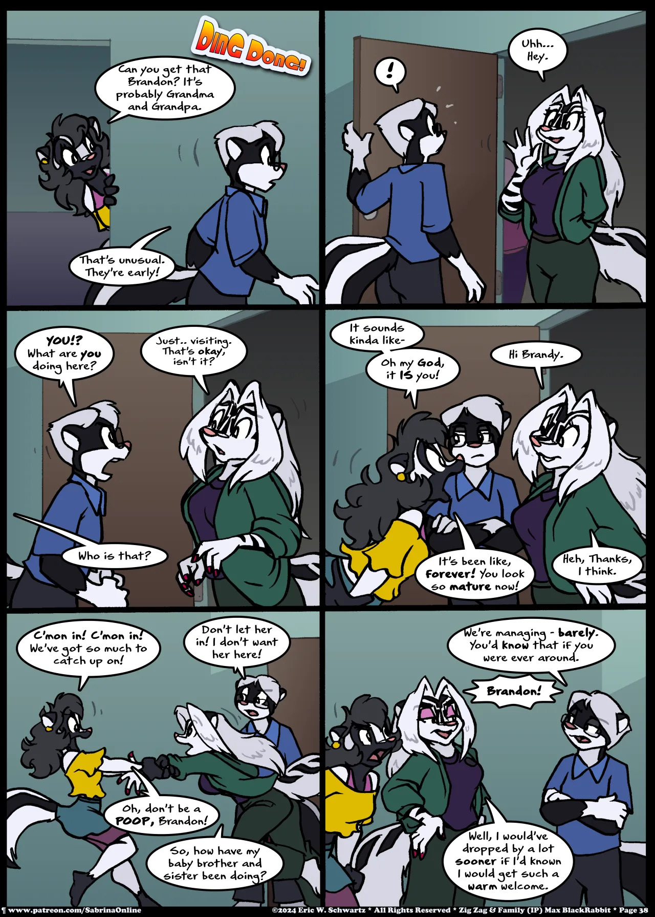 [Eric W. Schwartz] Sabrina Online - Stripes and Links - Page 38
