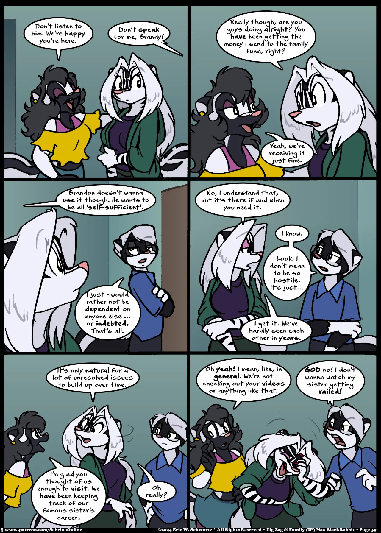 [Eric W. Schwartz] Sabrina Online - Stripes and Links - Page 39