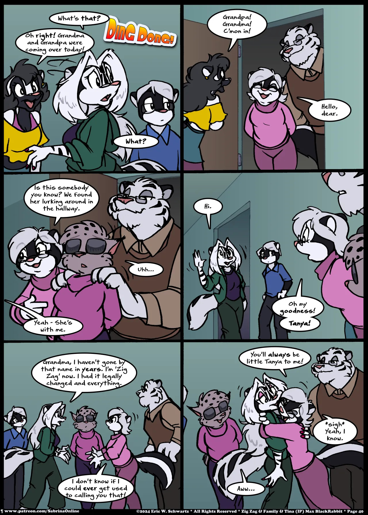 [Eric W. Schwartz] Sabrina Online - Stripes and Links - Page 40