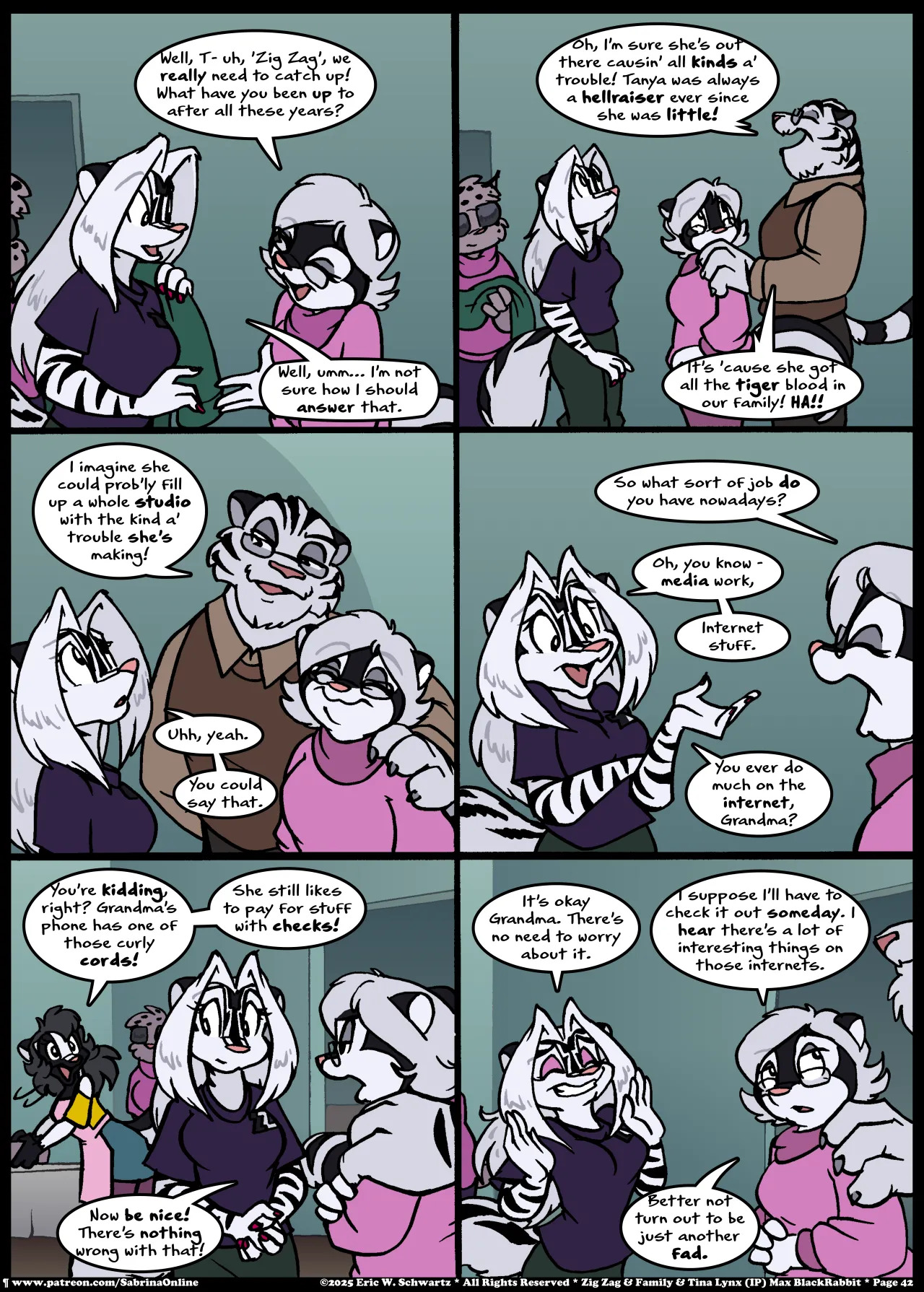 [Eric W. Schwartz] Sabrina Online - Stripes and Links - Page 42