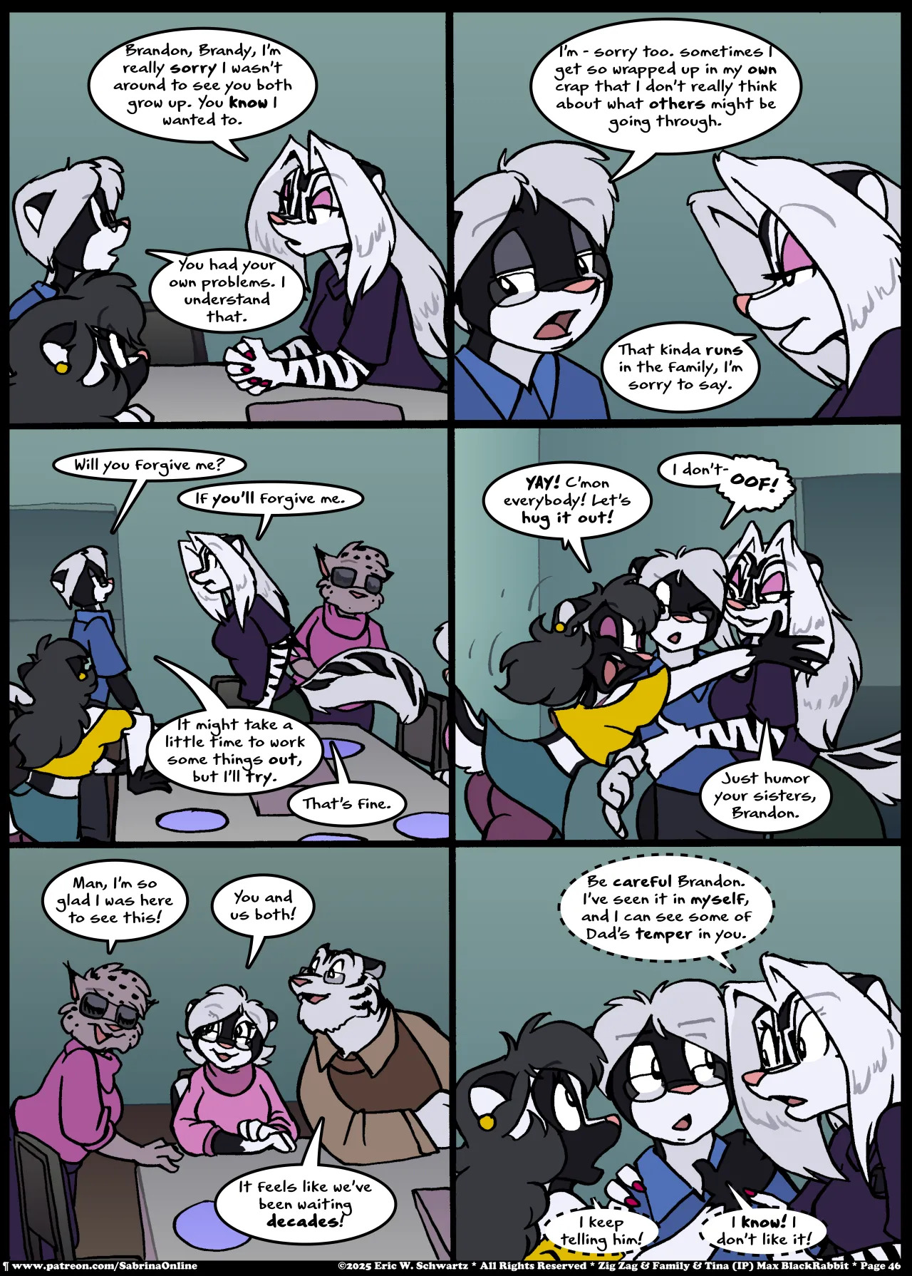 [Eric W. Schwartz] Sabrina Online - Stripes and Links - Page 46