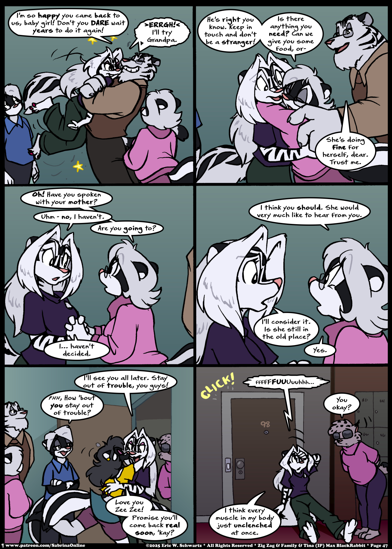 [Eric W. Schwartz] Sabrina Online - Stripes and Links - Page 47