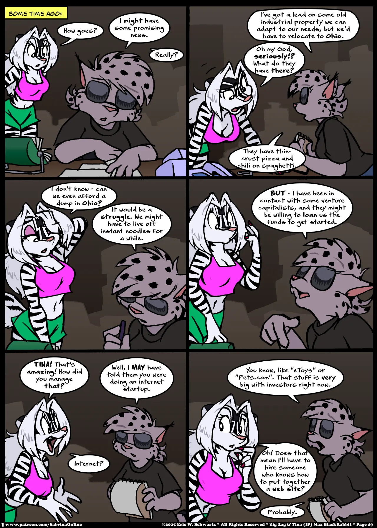 [Eric W. Schwartz] Sabrina Online - Stripes and Links - Page 49