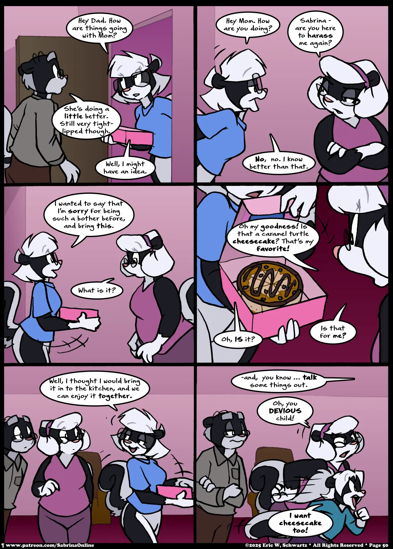 [Eric W. Schwartz] Sabrina Online - Stripes and Links - Page 50