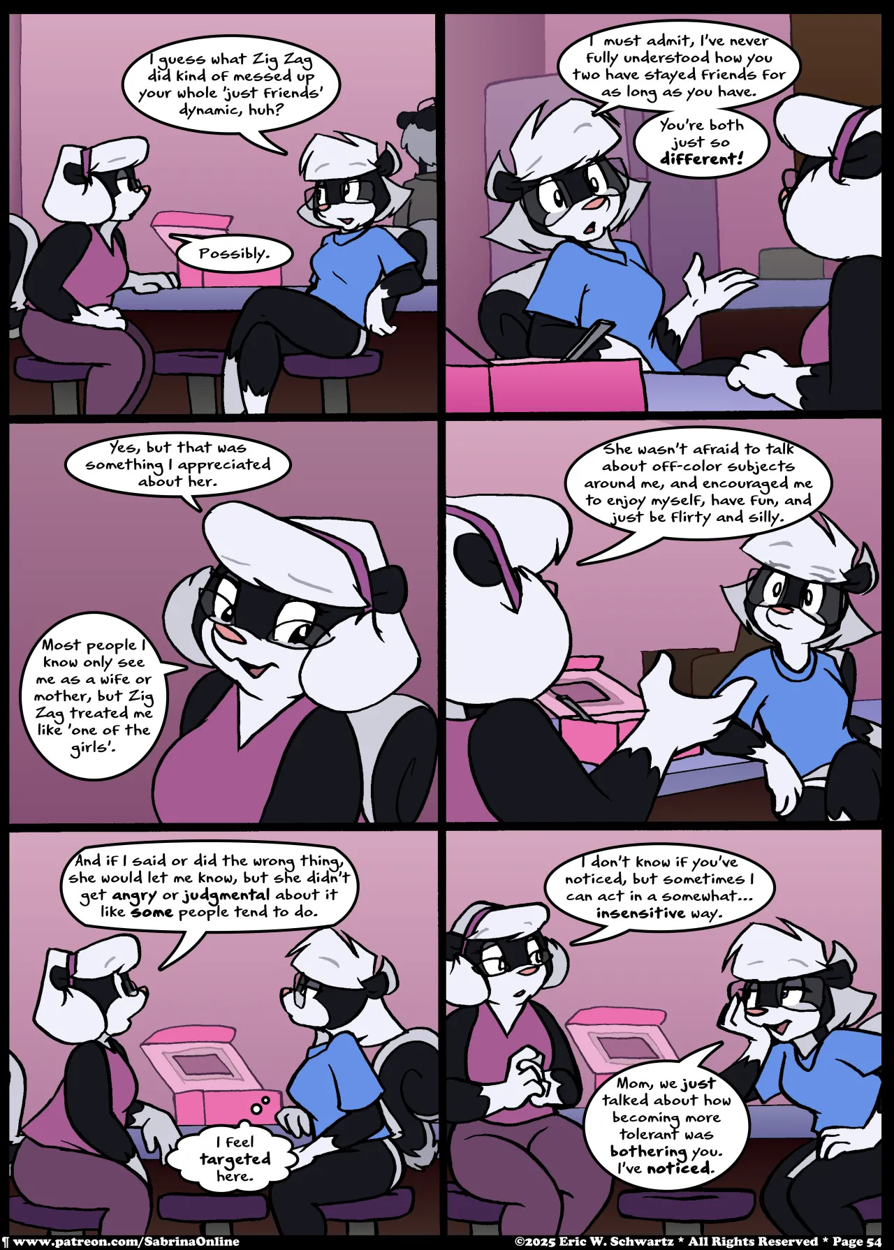 [Eric W. Schwartz] Sabrina Online - Stripes and Links - Page 54