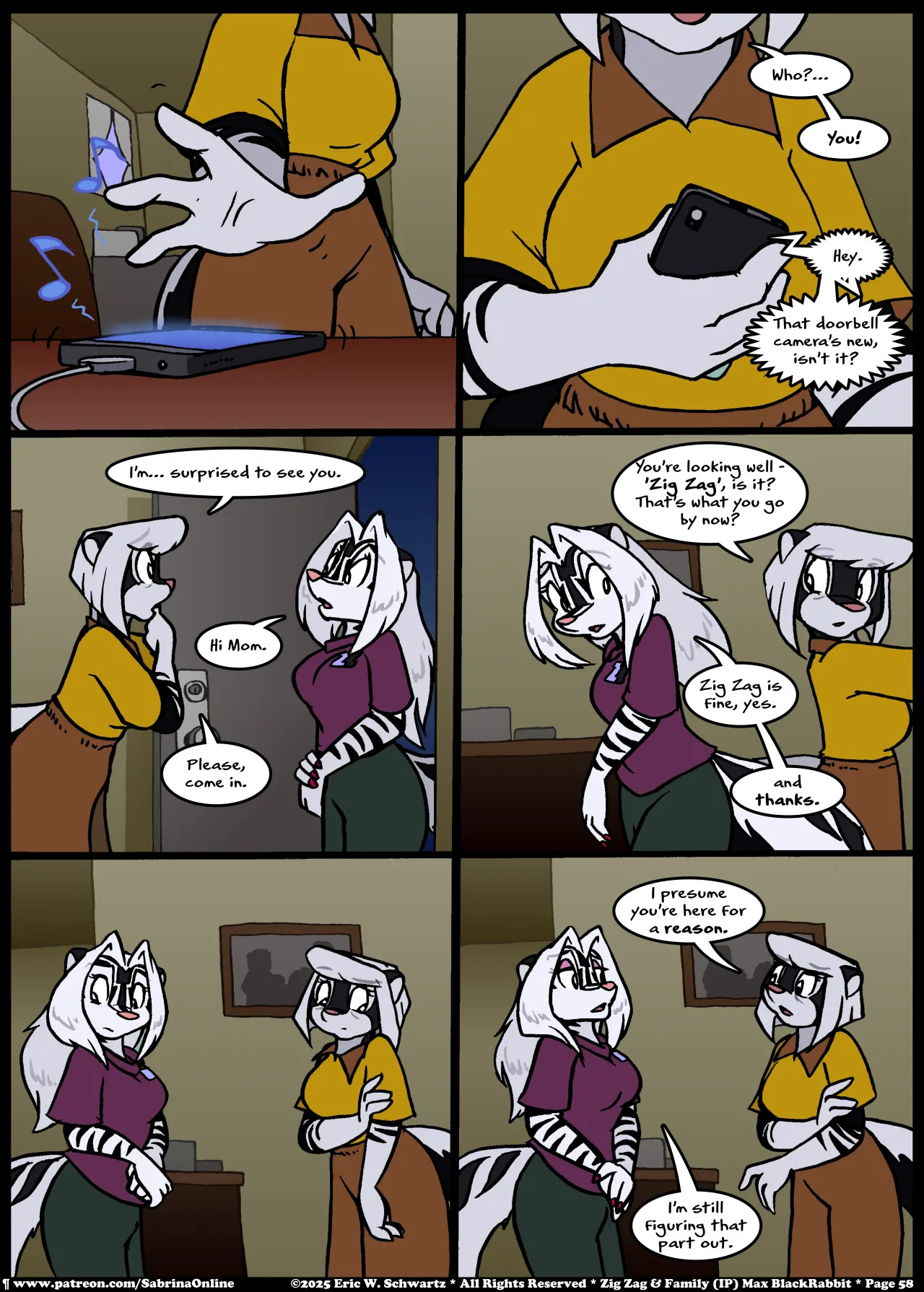 [Eric W. Schwartz] Sabrina Online - Stripes and Links - Page 58