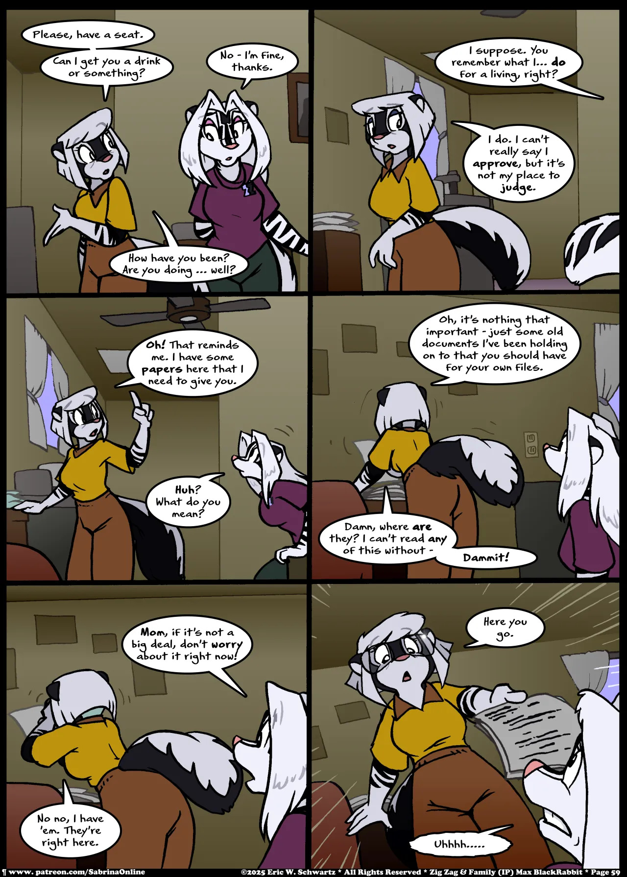 [Eric W. Schwartz] Sabrina Online - Stripes and Links - Page 59