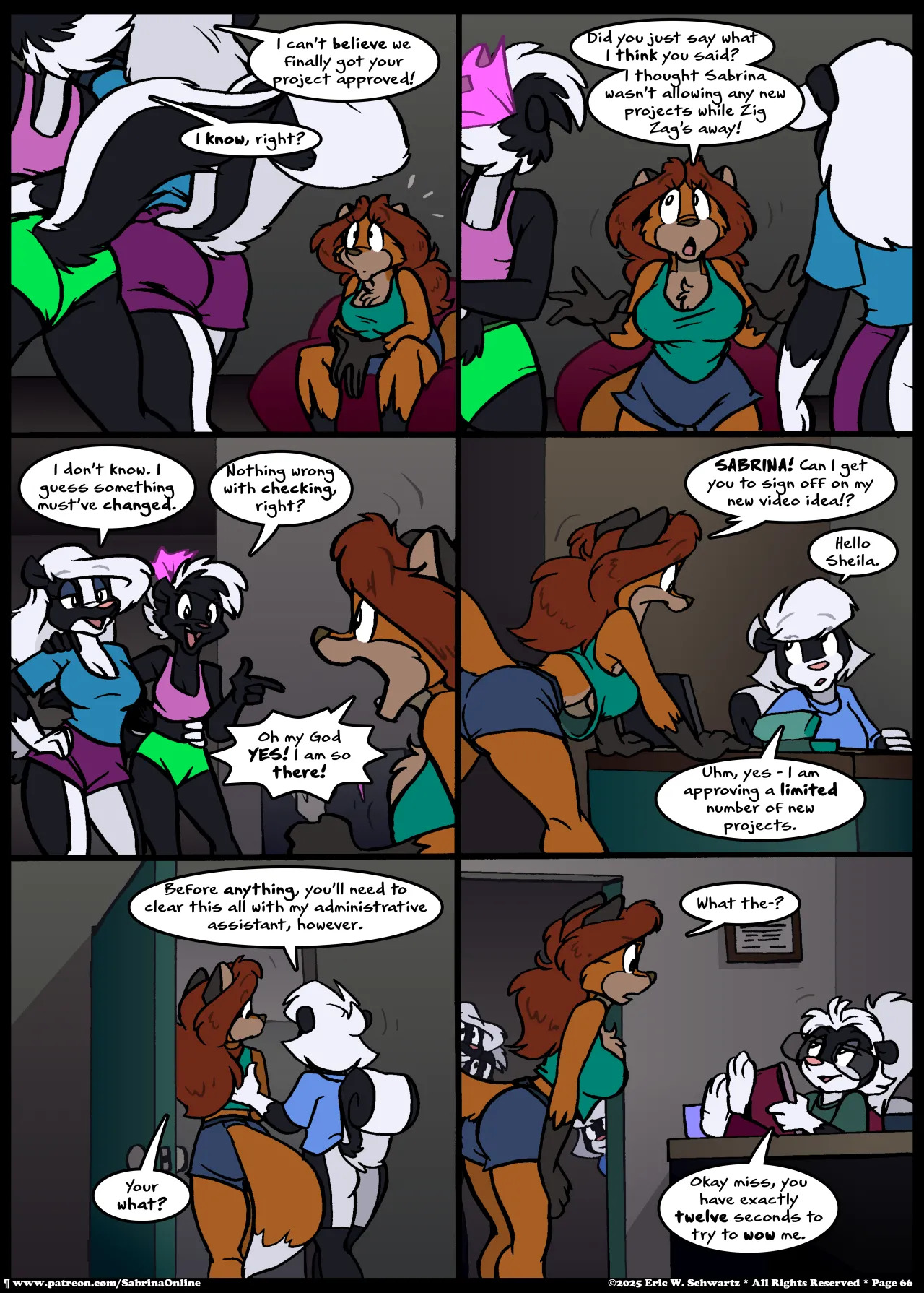 [Eric W. Schwartz] Sabrina Online - Stripes and Links - Page 66