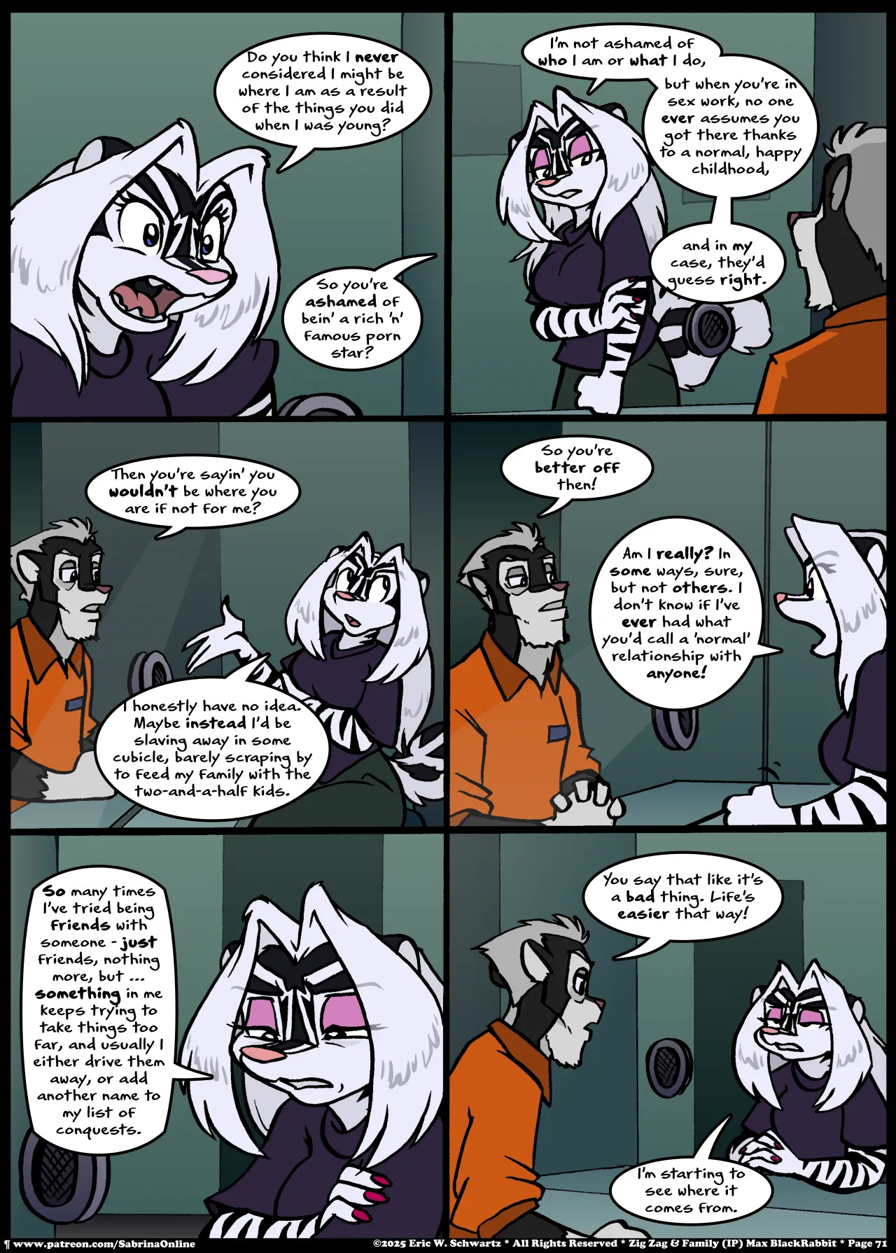 [Eric W. Schwartz] Sabrina Online - Stripes and Links - Page 71