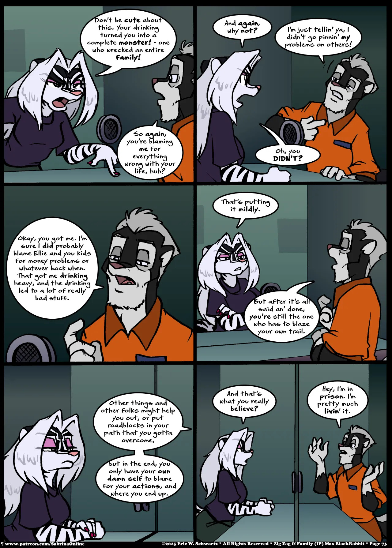 [Eric W. Schwartz] Sabrina Online - Stripes and Links - Page 73