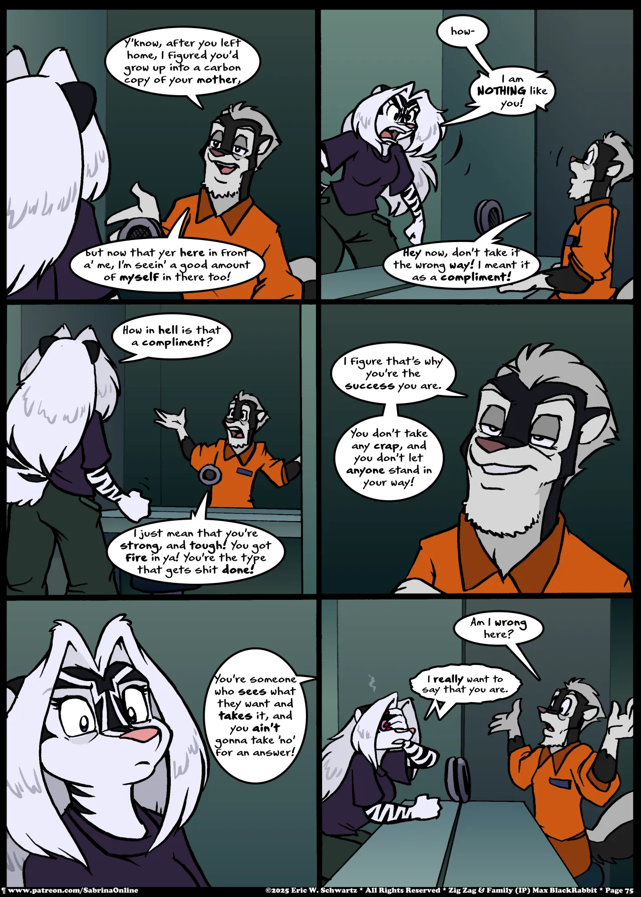 [Eric W. Schwartz] Sabrina Online - Stripes and Links - Page 75