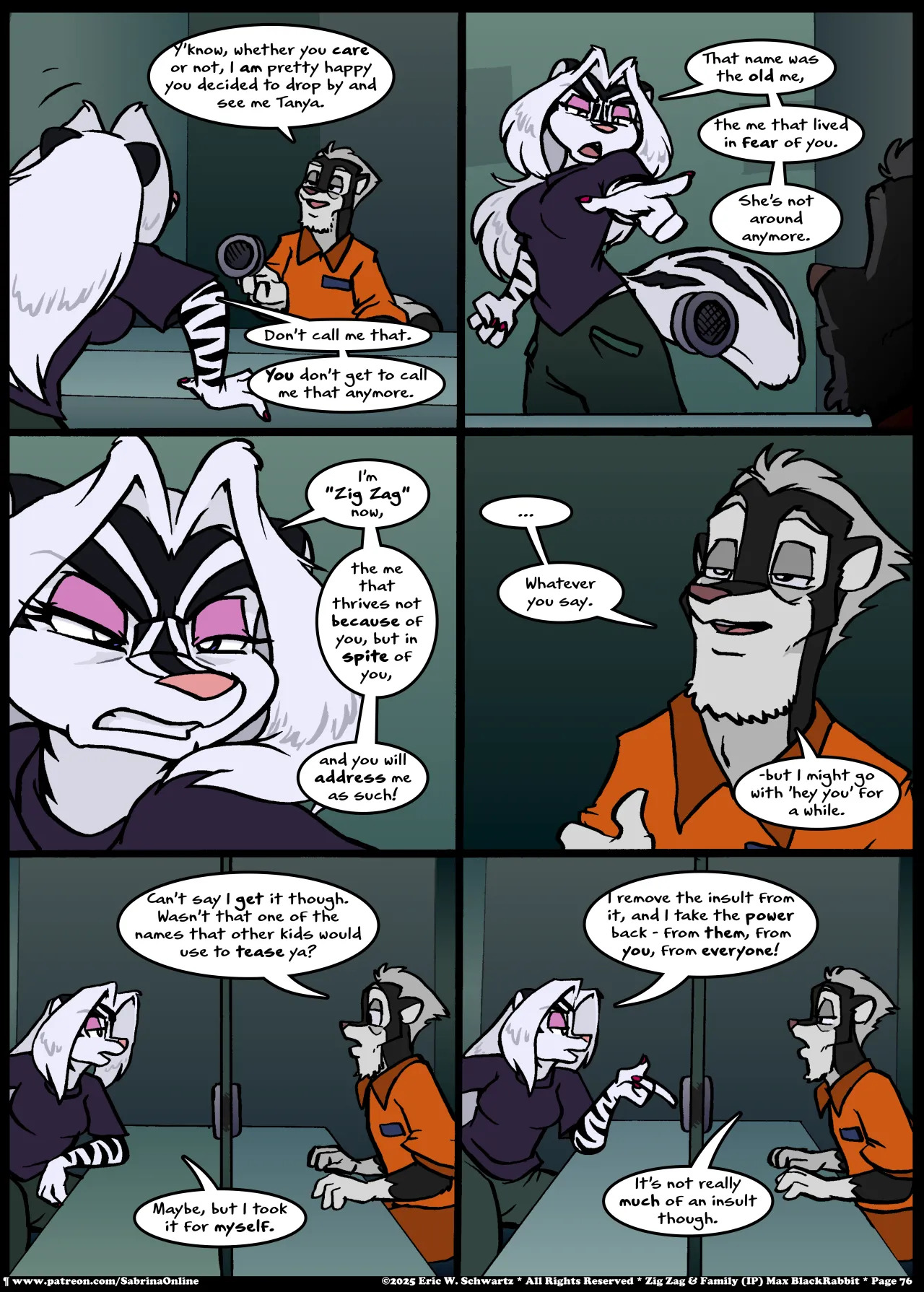 [Eric W. Schwartz] Sabrina Online - Stripes and Links - Page 76