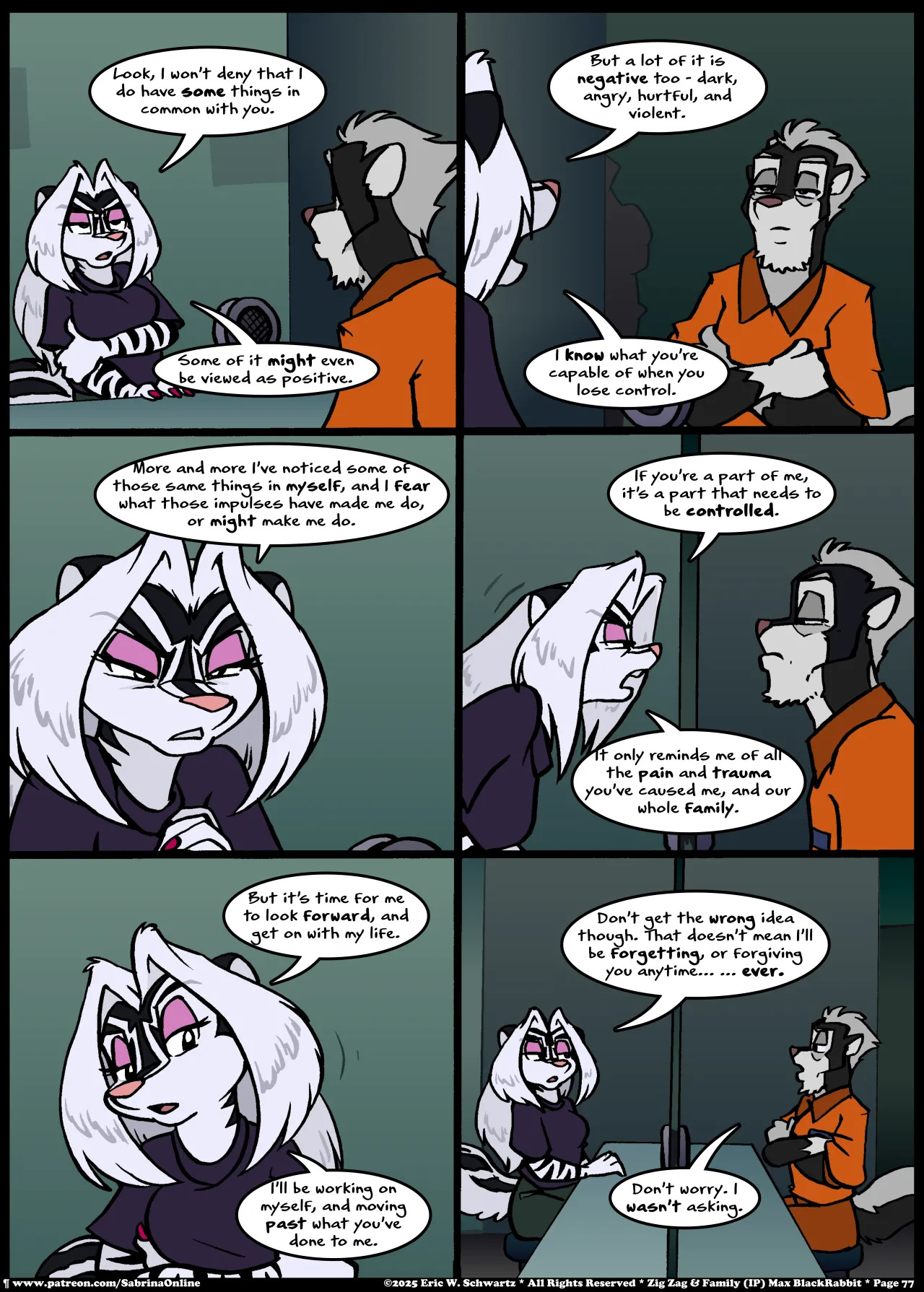 [Eric W. Schwartz] Sabrina Online - Stripes and Links - Page 77