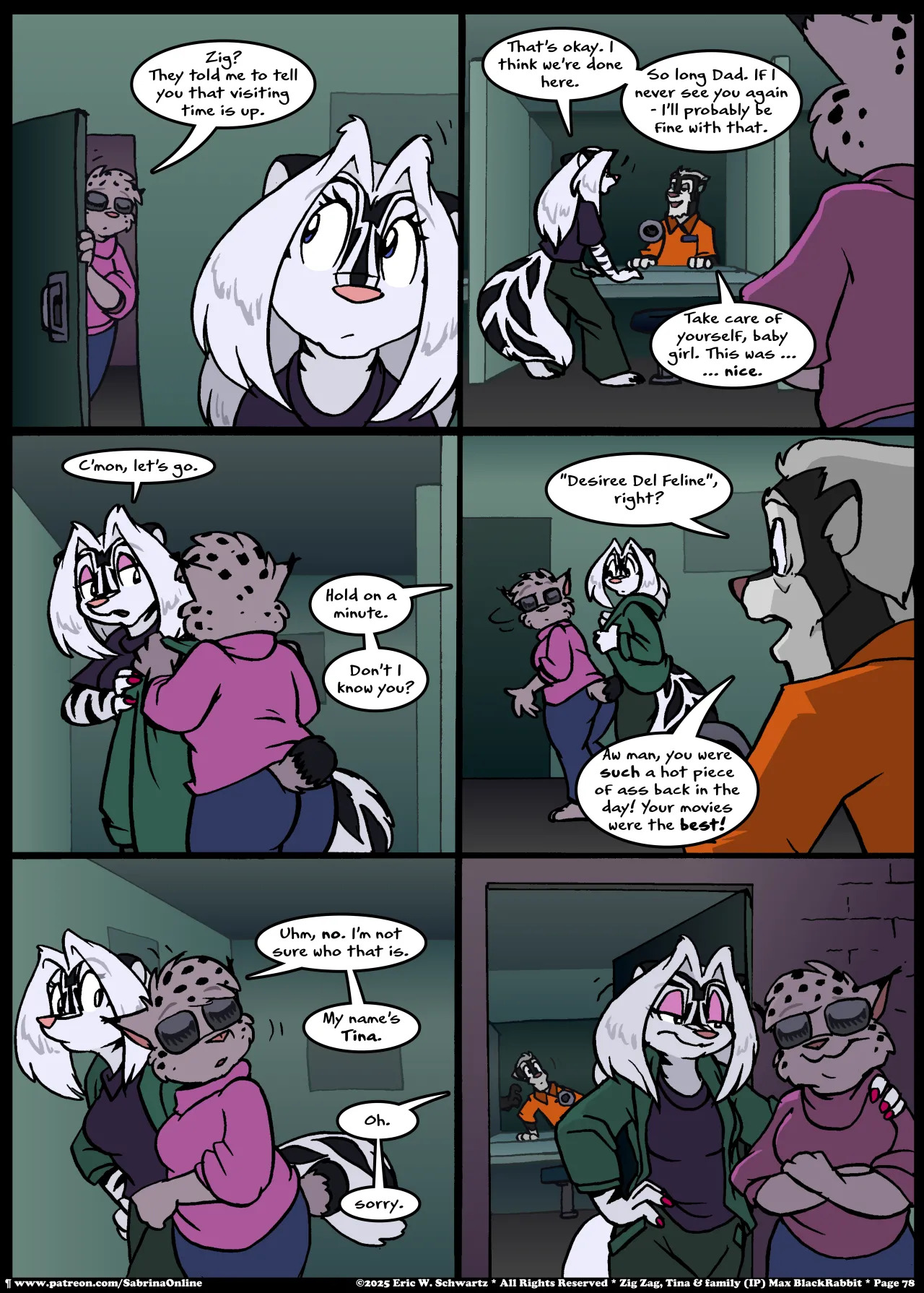 [Eric W. Schwartz] Sabrina Online - Stripes and Links - Page 78