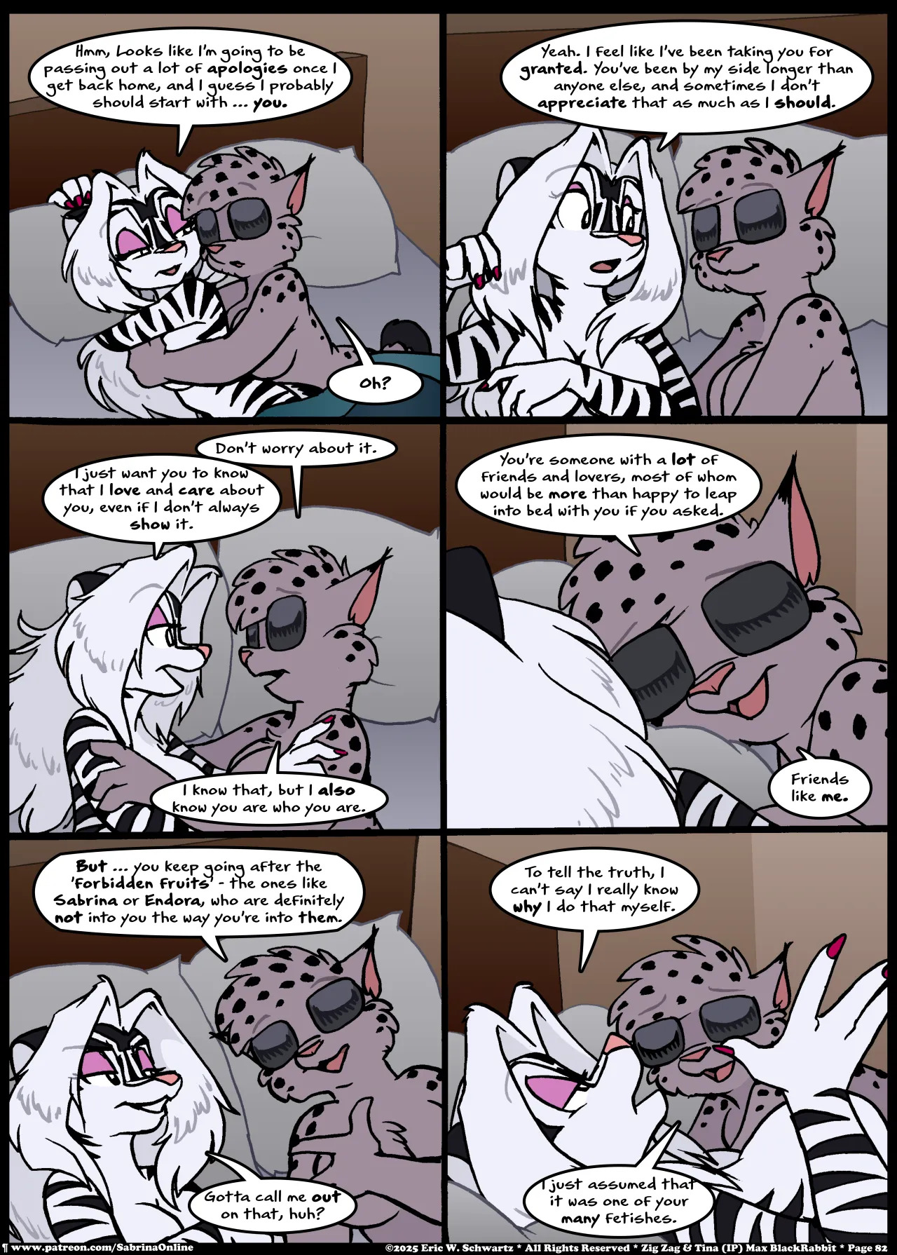 [Eric W. Schwartz] Sabrina Online - Stripes and Links - Page 82