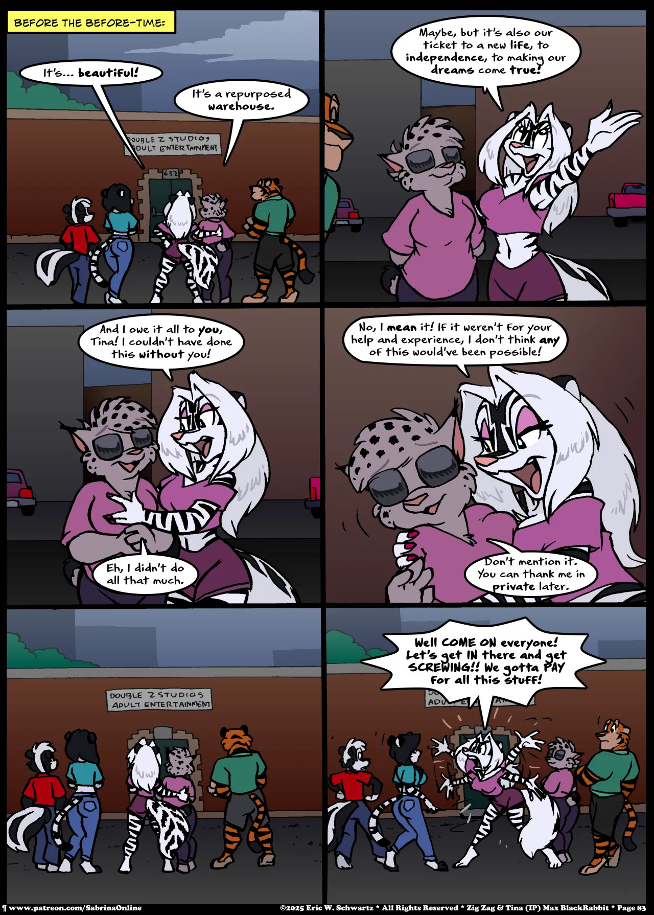 [Eric W. Schwartz] Sabrina Online - Stripes and Links - Page 83