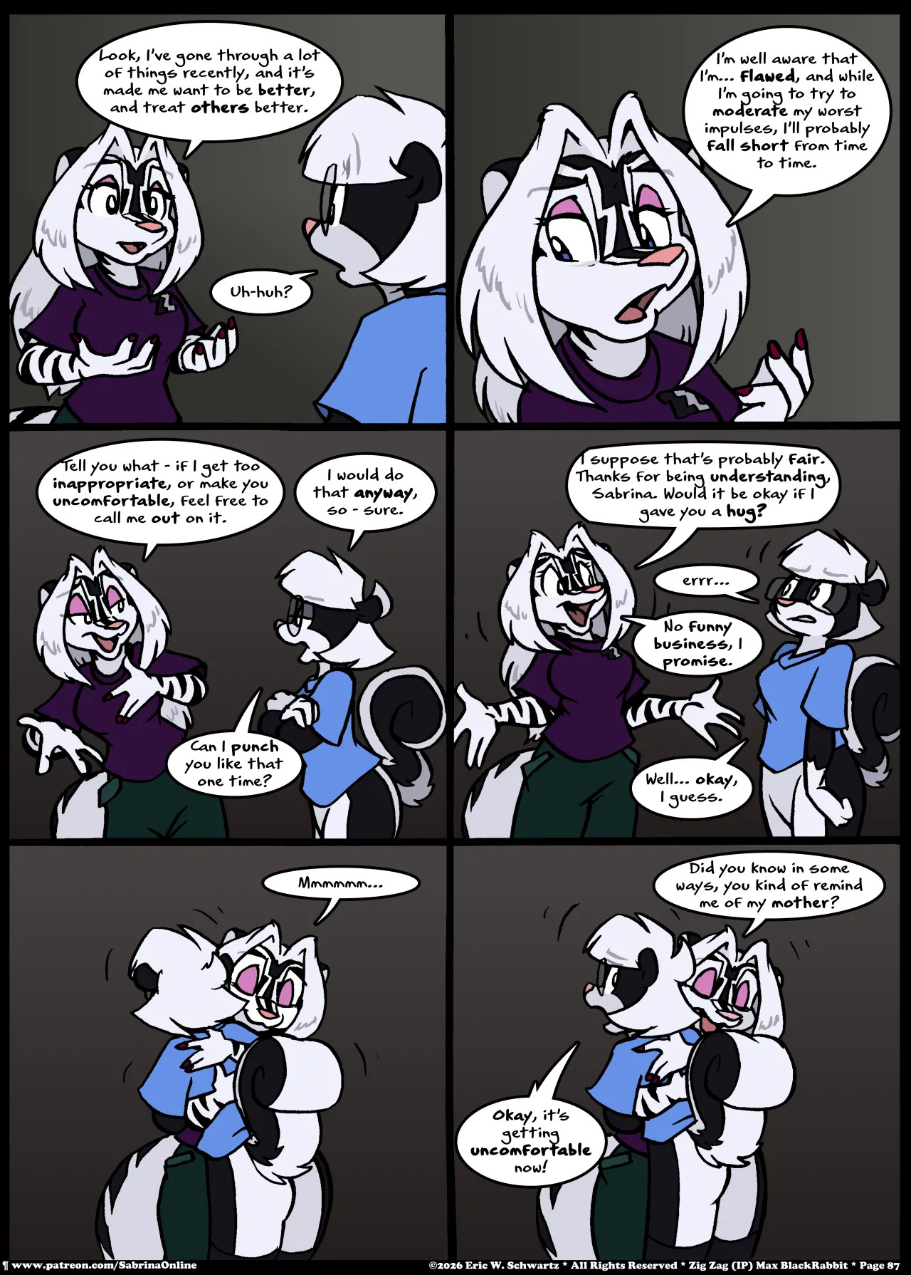 [Eric W. Schwartz] Sabrina Online - Stripes and Links - Page 87