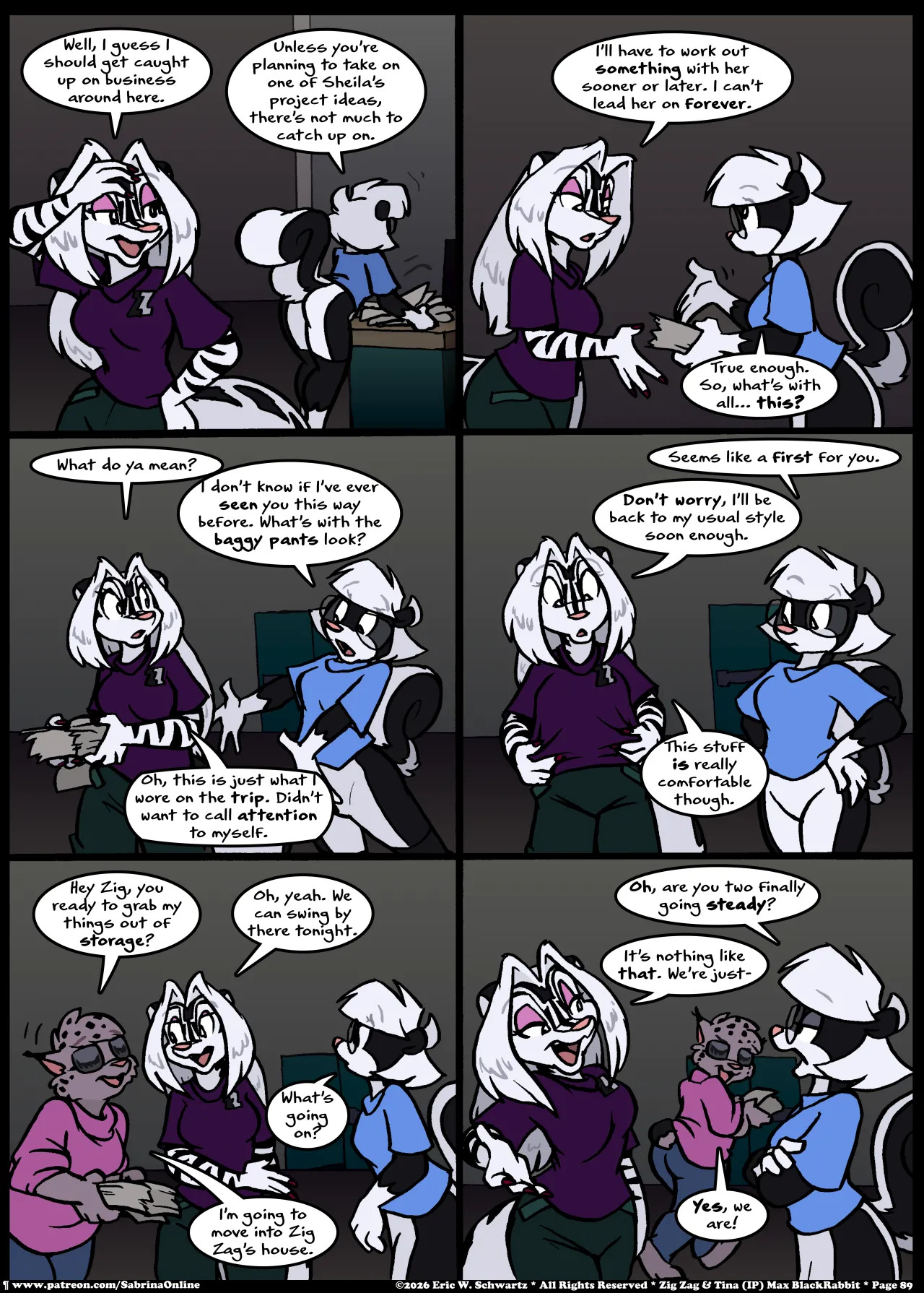 [Eric W. Schwartz] Sabrina Online - Stripes and Links - Page 89