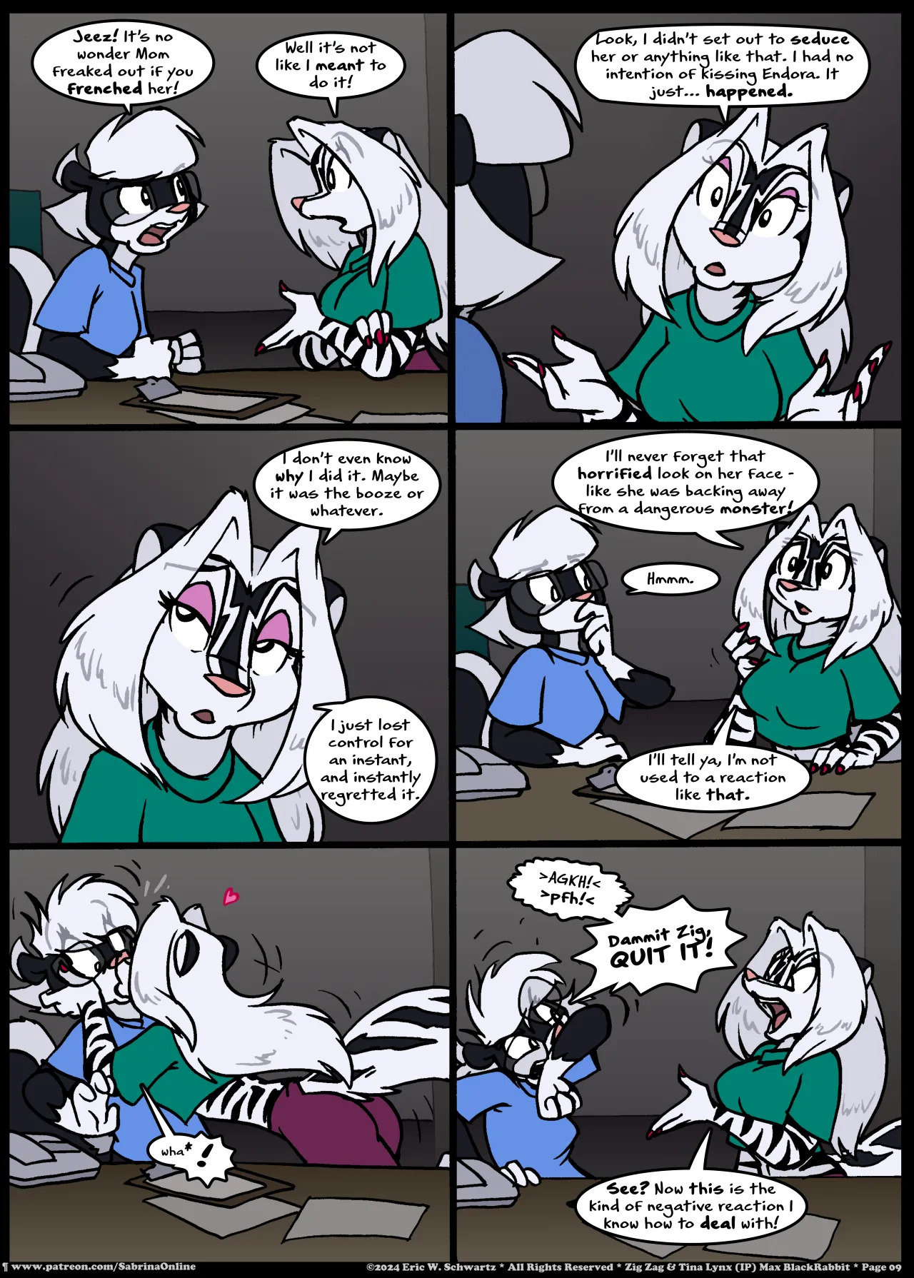[Eric W. Schwartz] Sabrina Online - Stripes and Links - Page 9