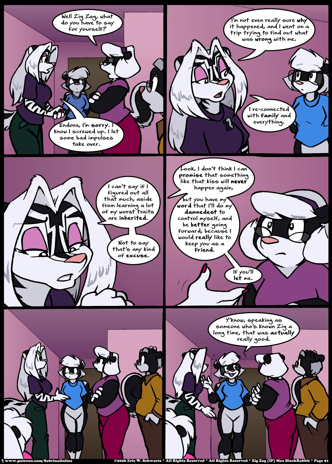 [Eric W. Schwartz] Sabrina Online - Stripes and Links - Page 91