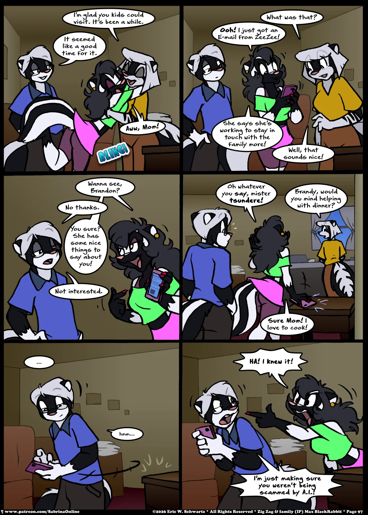 [Eric W. Schwartz] Sabrina Online - Stripes and Links - Page 97