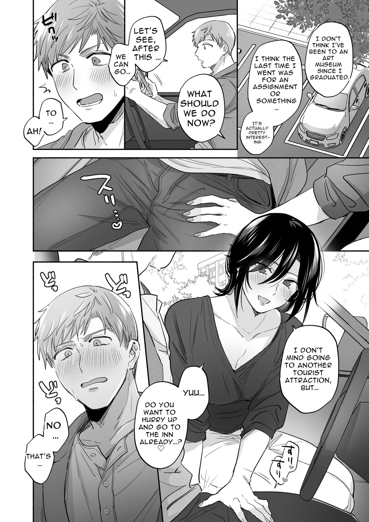 [Secret Alpaca Farm (Meeo)] If I Have a Chance, I Want to Warp My Boyfriend's Fetishes! ~Lovey-dovey Trip to the Hotsprings~ [English] [Digital] - Page 40
