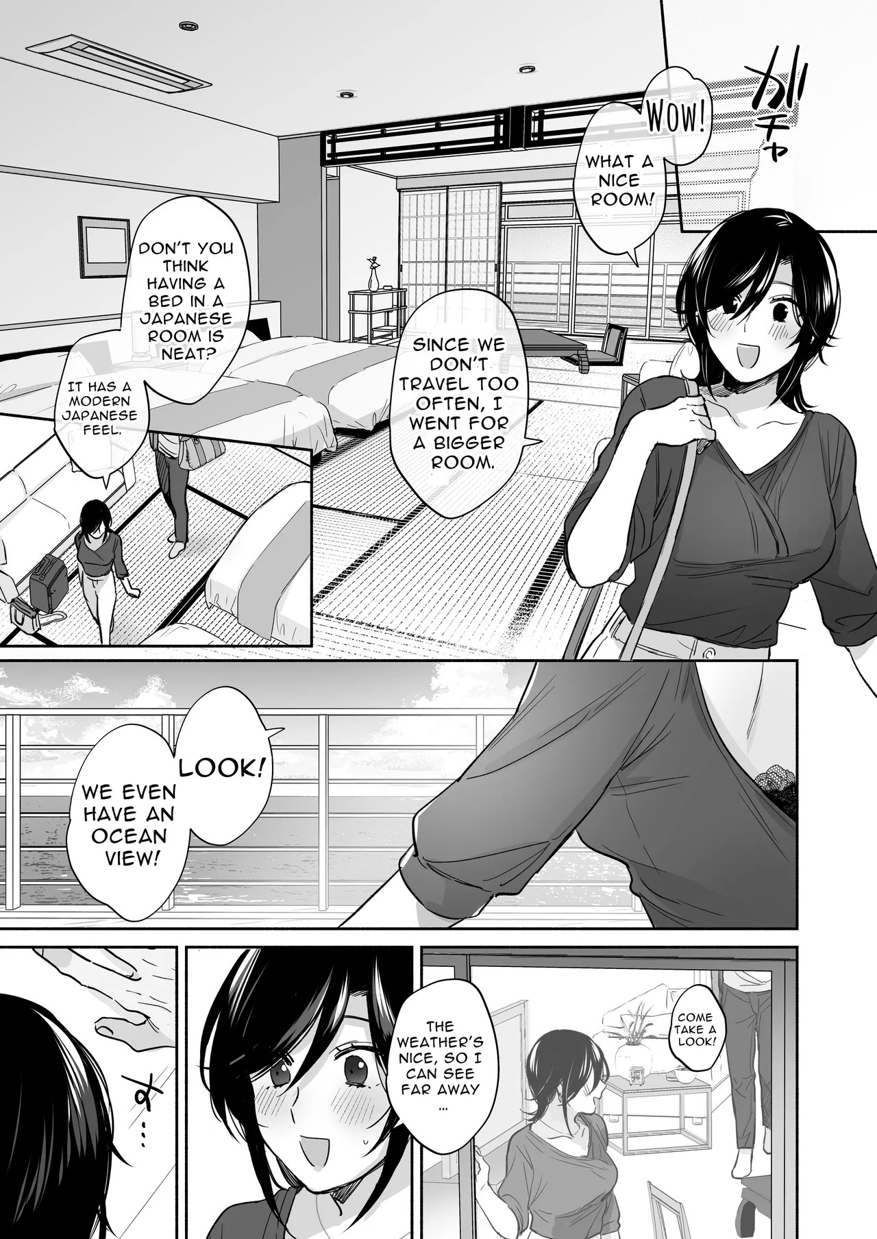 [Secret Alpaca Farm (Meeo)] If I Have a Chance, I Want to Warp My Boyfriend's Fetishes! ~Lovey-dovey Trip to the Hotsprings~ [English] [Digital] - Page 45