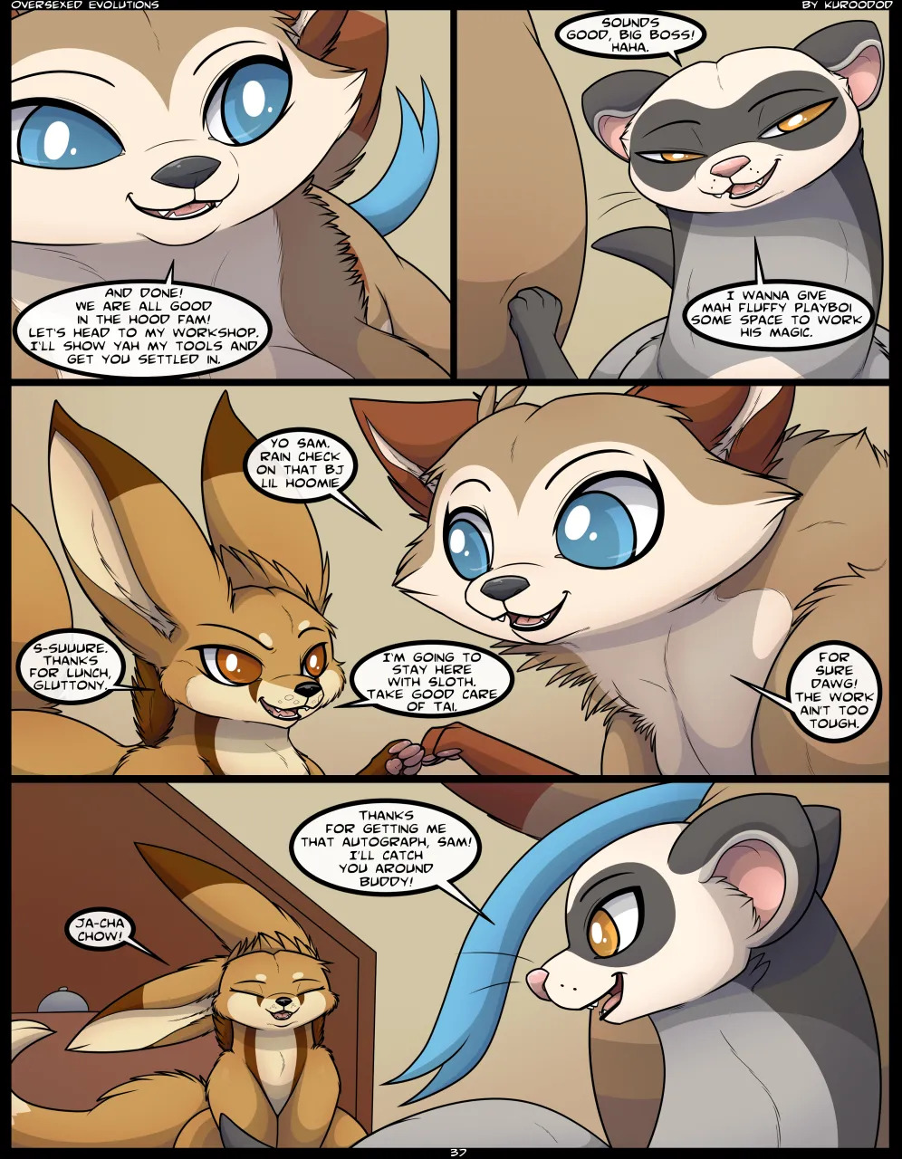 [Kuroodod] Oversexed Evolutions [Ongoing] - Page 37