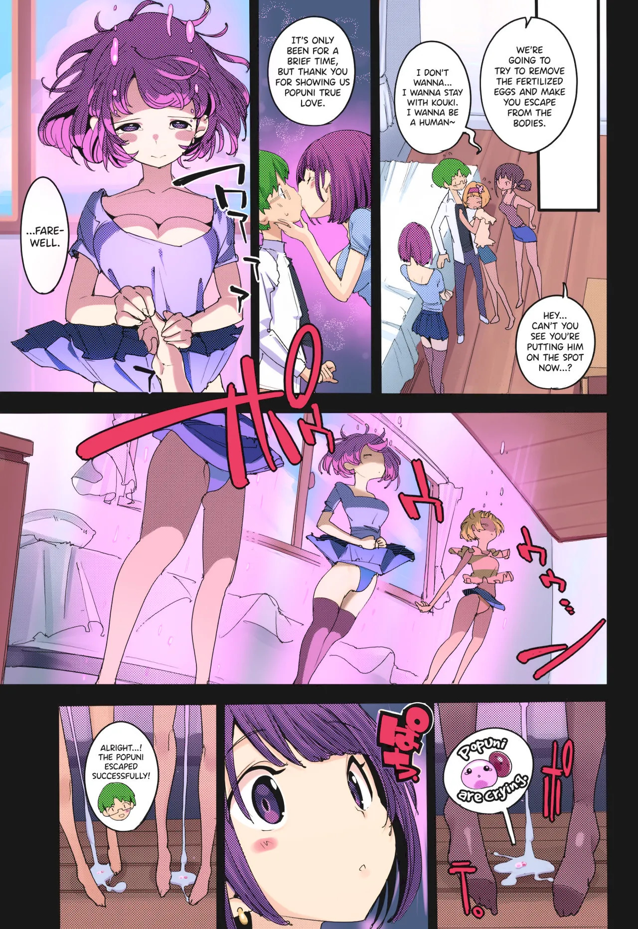 (C97) [Potato Salad (Kurisu)] Popuni Kei Joshi Panic! Vol. 9 [English] [Colorized] - Page 20