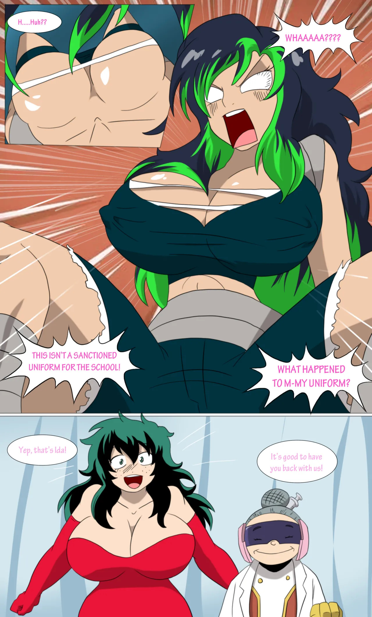 My Bimbo Academia 2. Chapter 2. [TF SUBMISSIONS] - Page 16