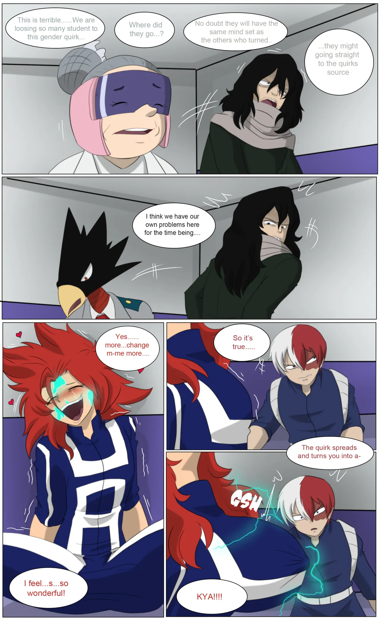 My Bimbo Academia 2. Chapter 2. [TF SUBMISSIONS] - Page 61