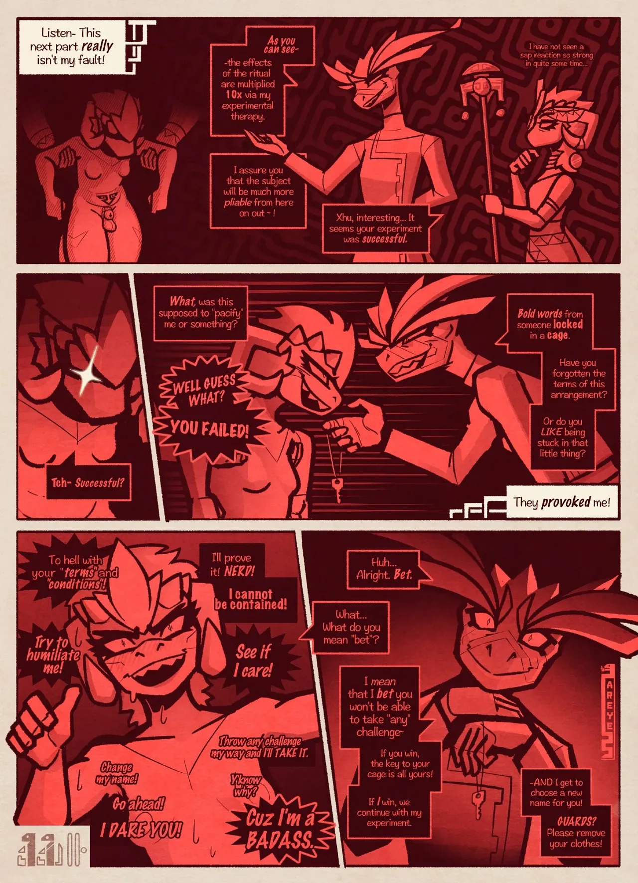 [Areye] Feminization Backstory - Page 11