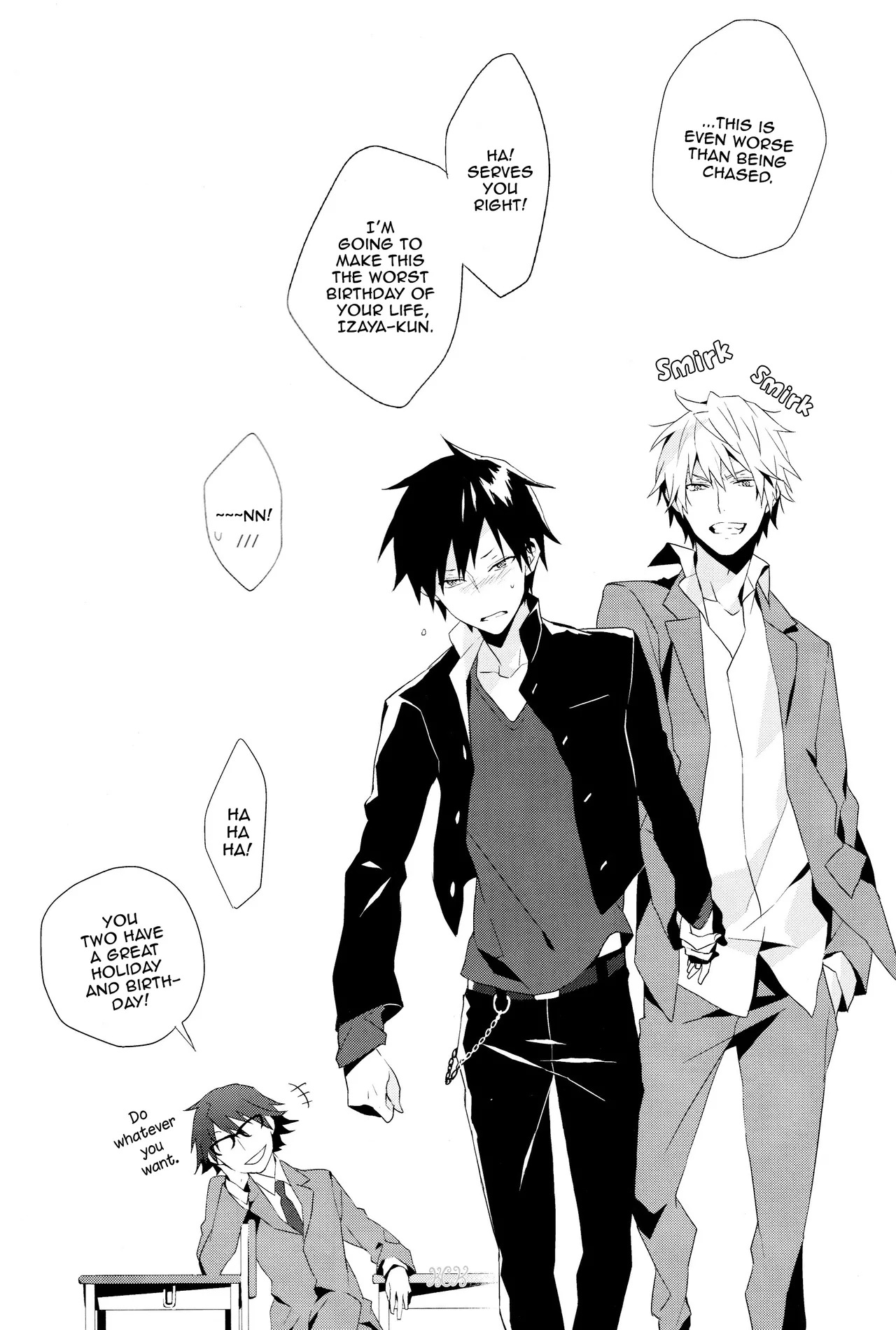 [Fujimaru-Inumog] HPB! -- durarara dj [ENG] {KCK-Amateur Scans} - Page 15