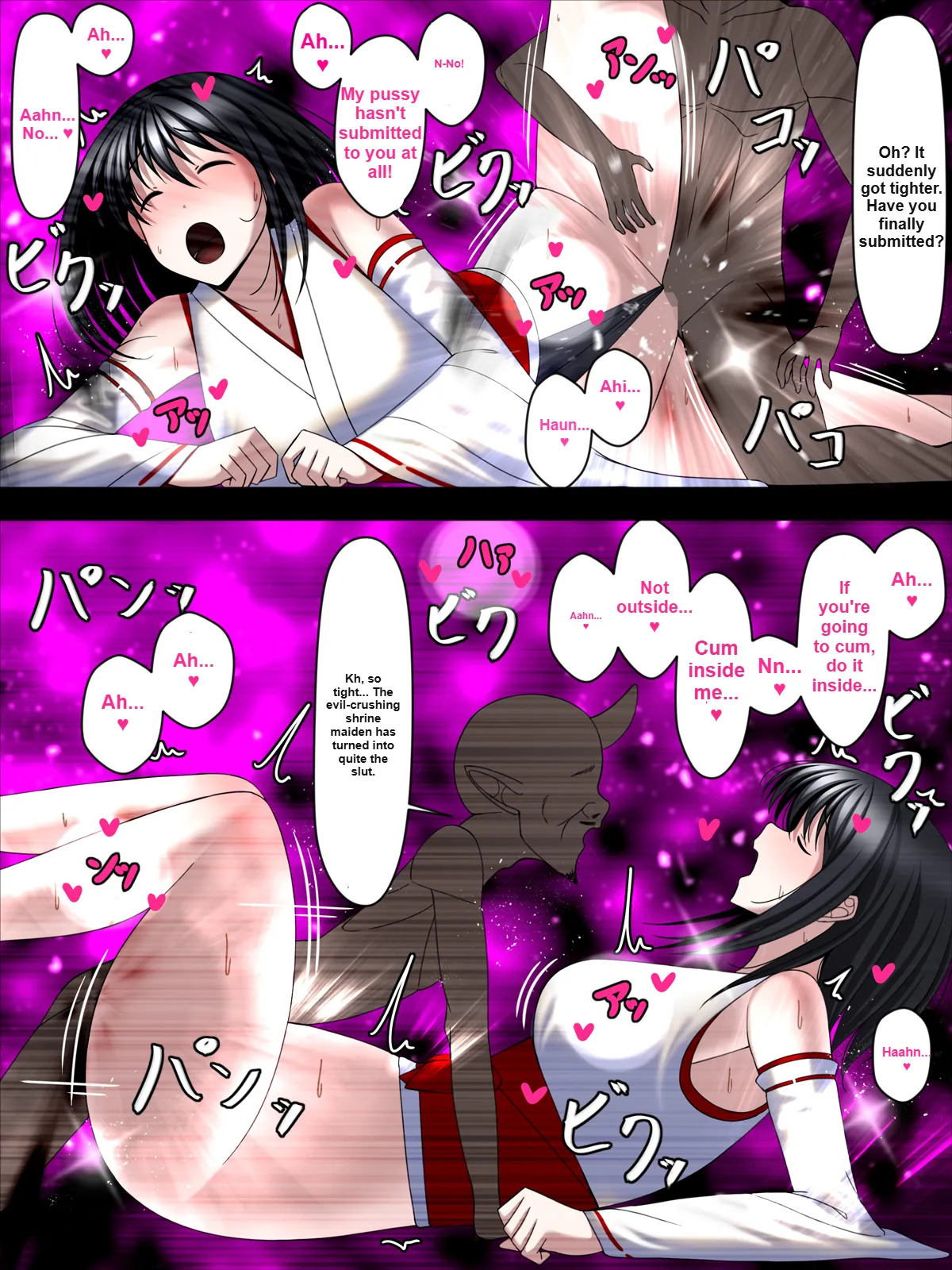[Torobakoya] Youma Jutai!! Gomen ne Senpai... Watashi, Tsuyoi Ko ga Umitai no [English] - Page 36