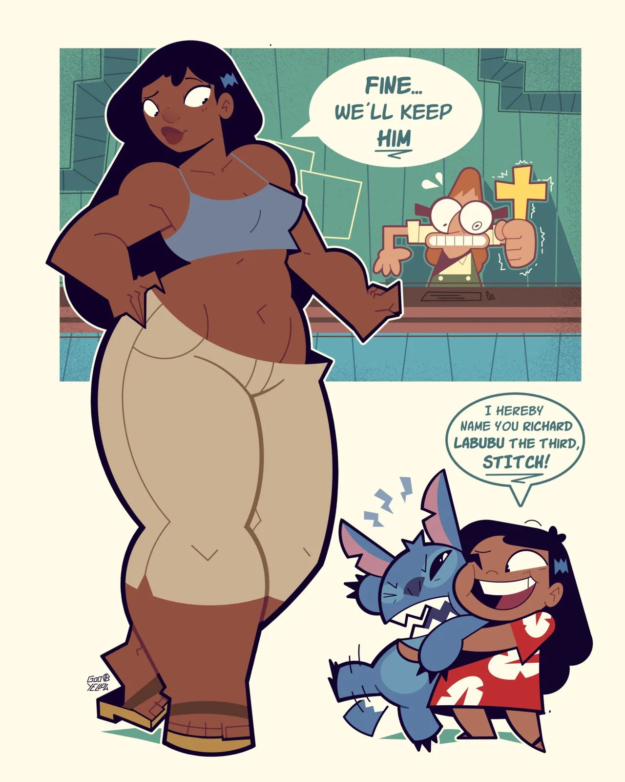 [Goodbyellow] Lilo & Stitch - Page 21