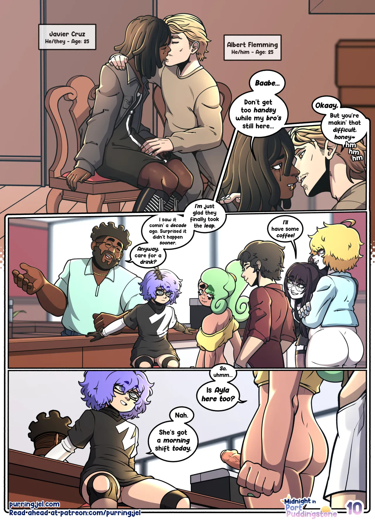 [Purringjel] Midnight in Port Puddingstone (Ongoing) - Page 10