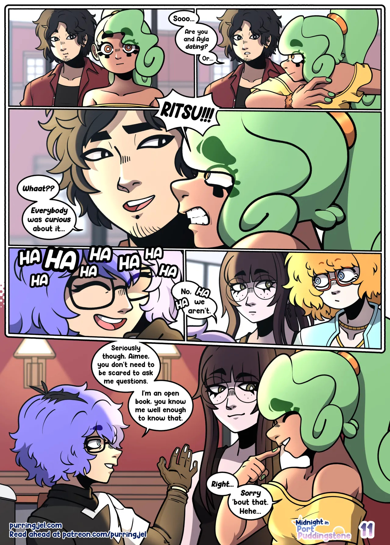 [Purringjel] Midnight in Port Puddingstone (Ongoing) - Page 11