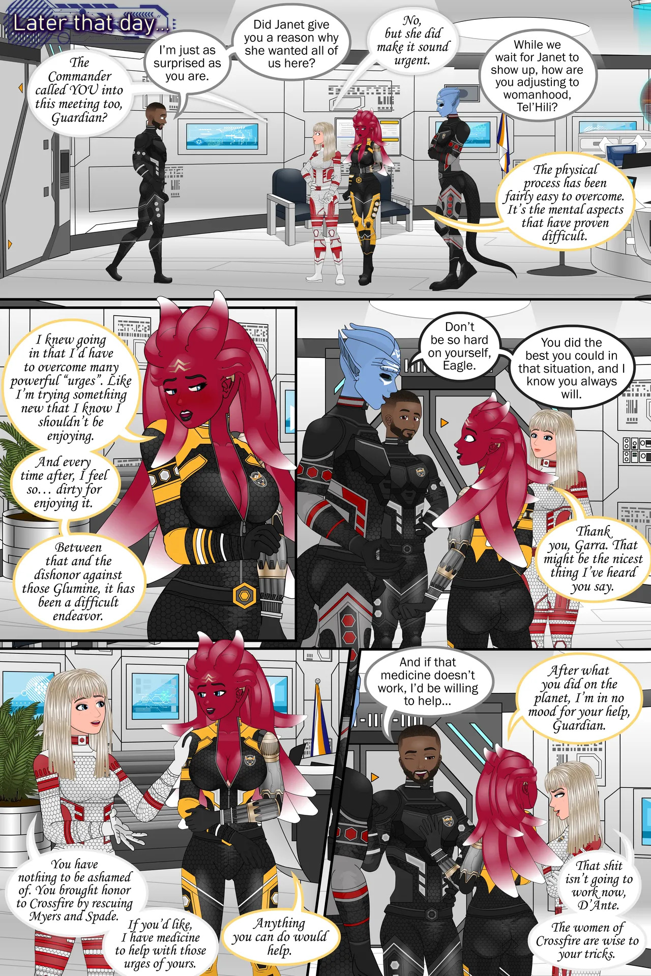 [SapphireFoxx] Crossfire (beyond) (241-525 + EXTRAS + Old School Crossfire) - Page 107