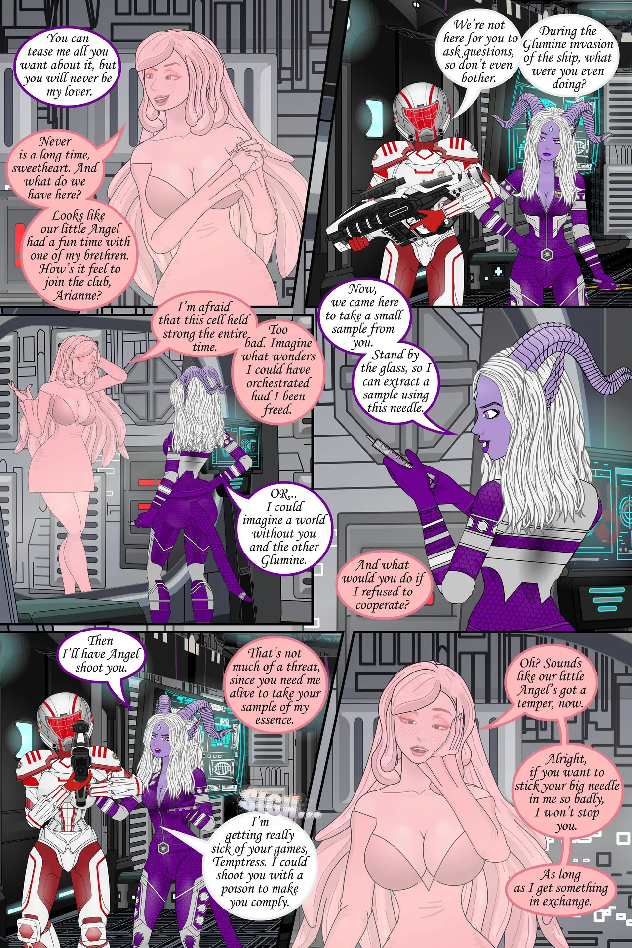 [SapphireFoxx] Crossfire (beyond) (241-525 + EXTRAS + Old School Crossfire) - Page 150