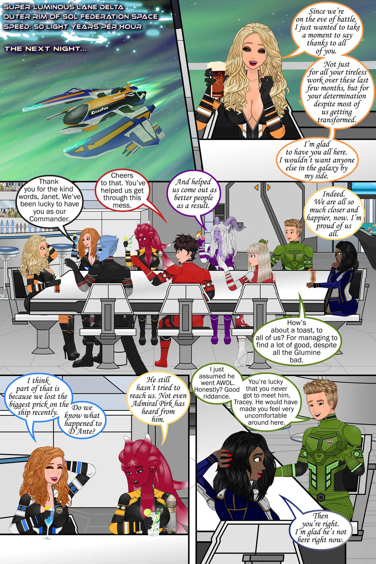 [SapphireFoxx] Crossfire (beyond) (241-525 + EXTRAS + Old School Crossfire) - Page 241