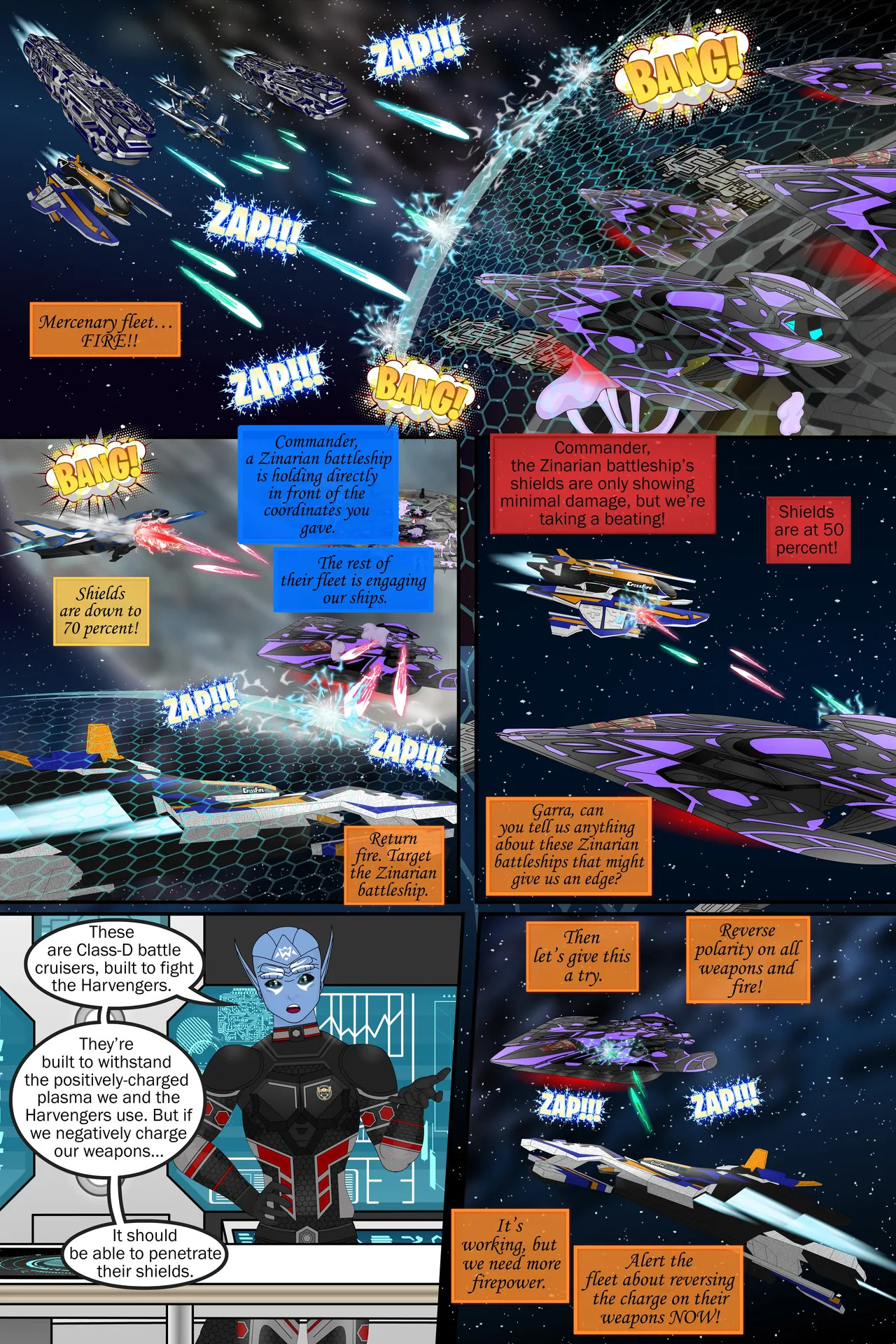 [SapphireFoxx] Crossfire (beyond) (241-525 + EXTRAS + Old School Crossfire) - Page 257