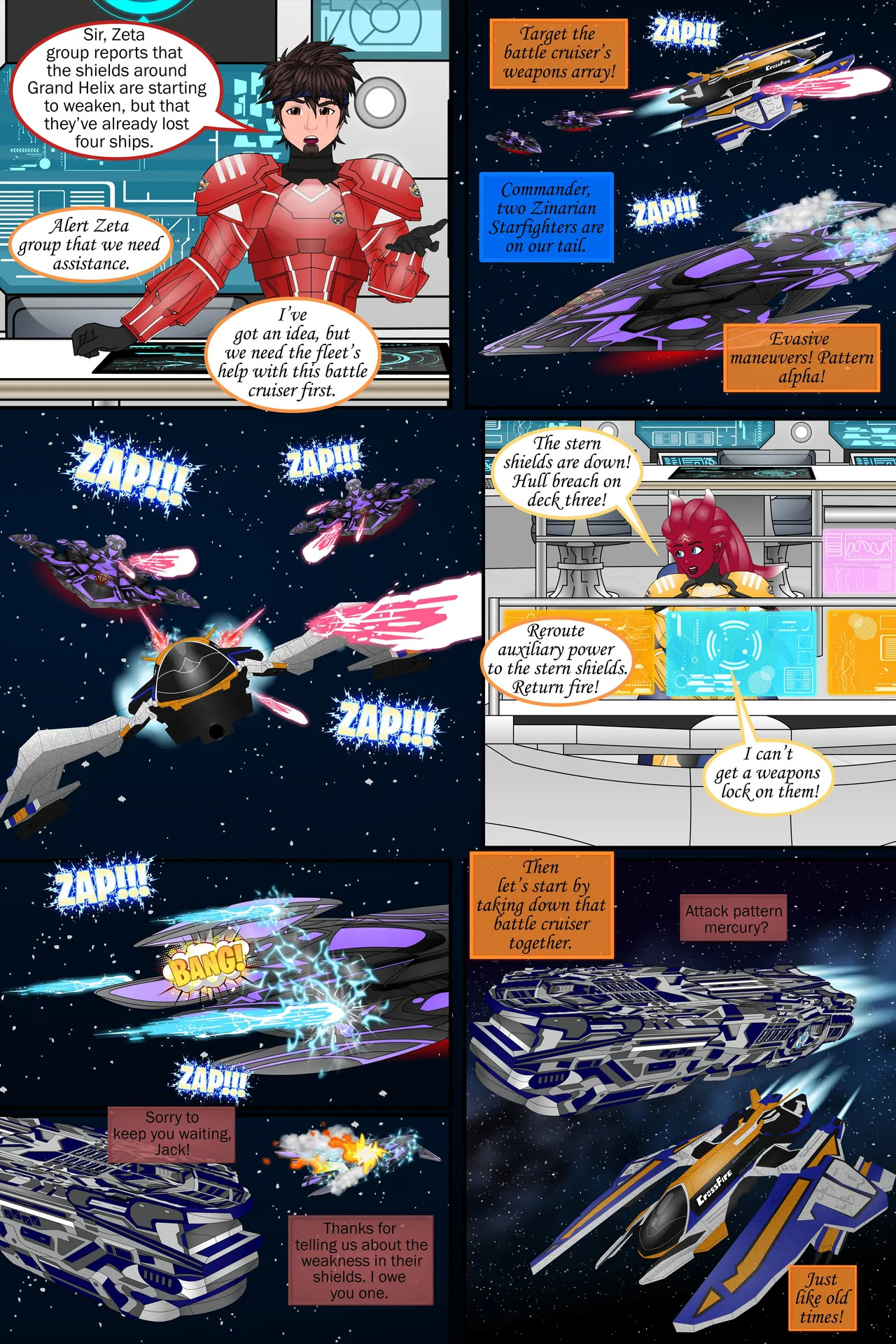 [SapphireFoxx] Crossfire (beyond) (241-525 + EXTRAS + Old School Crossfire) - Page 258