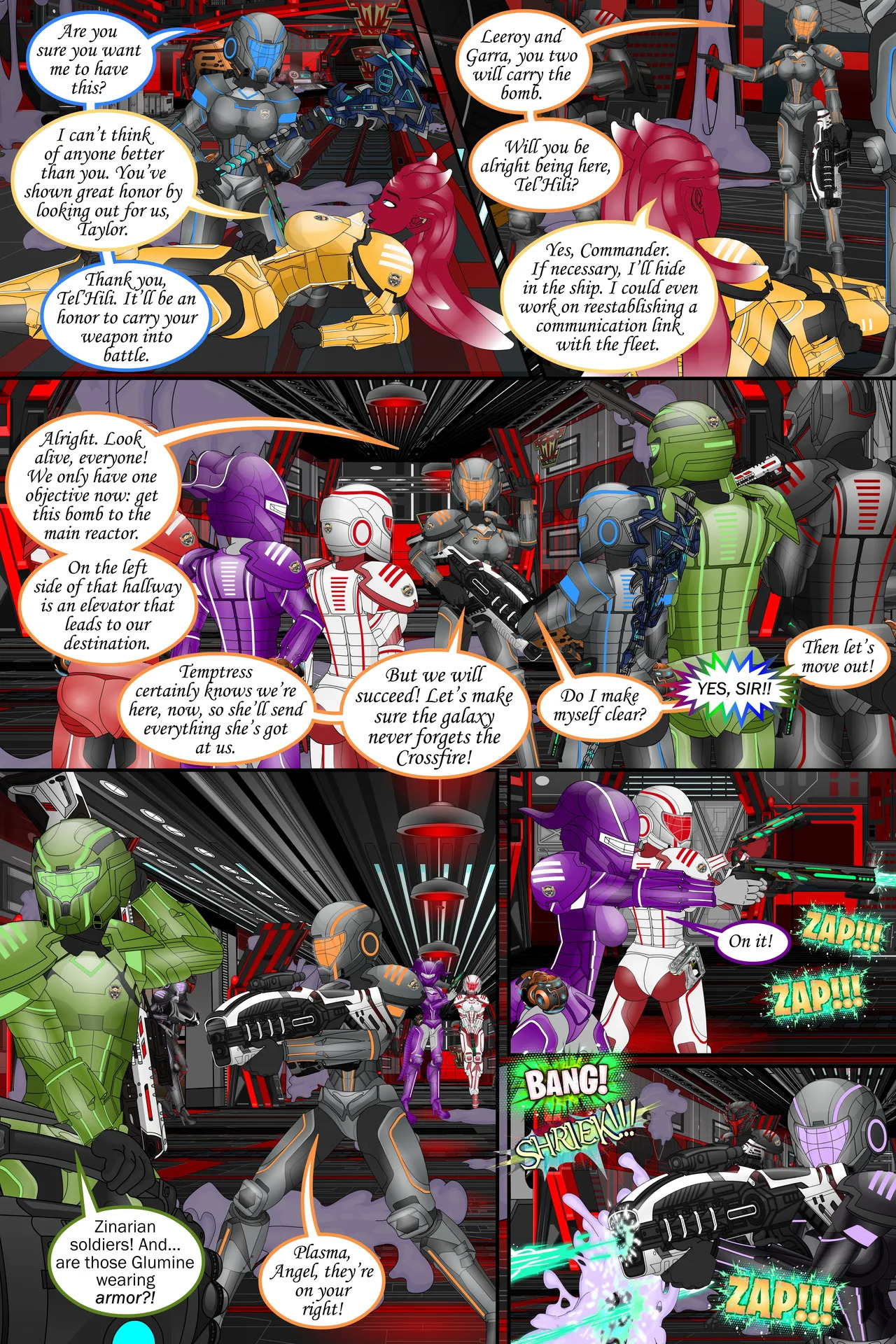 [SapphireFoxx] Crossfire (beyond) (241-525 + EXTRAS + Old School Crossfire) - Page 267