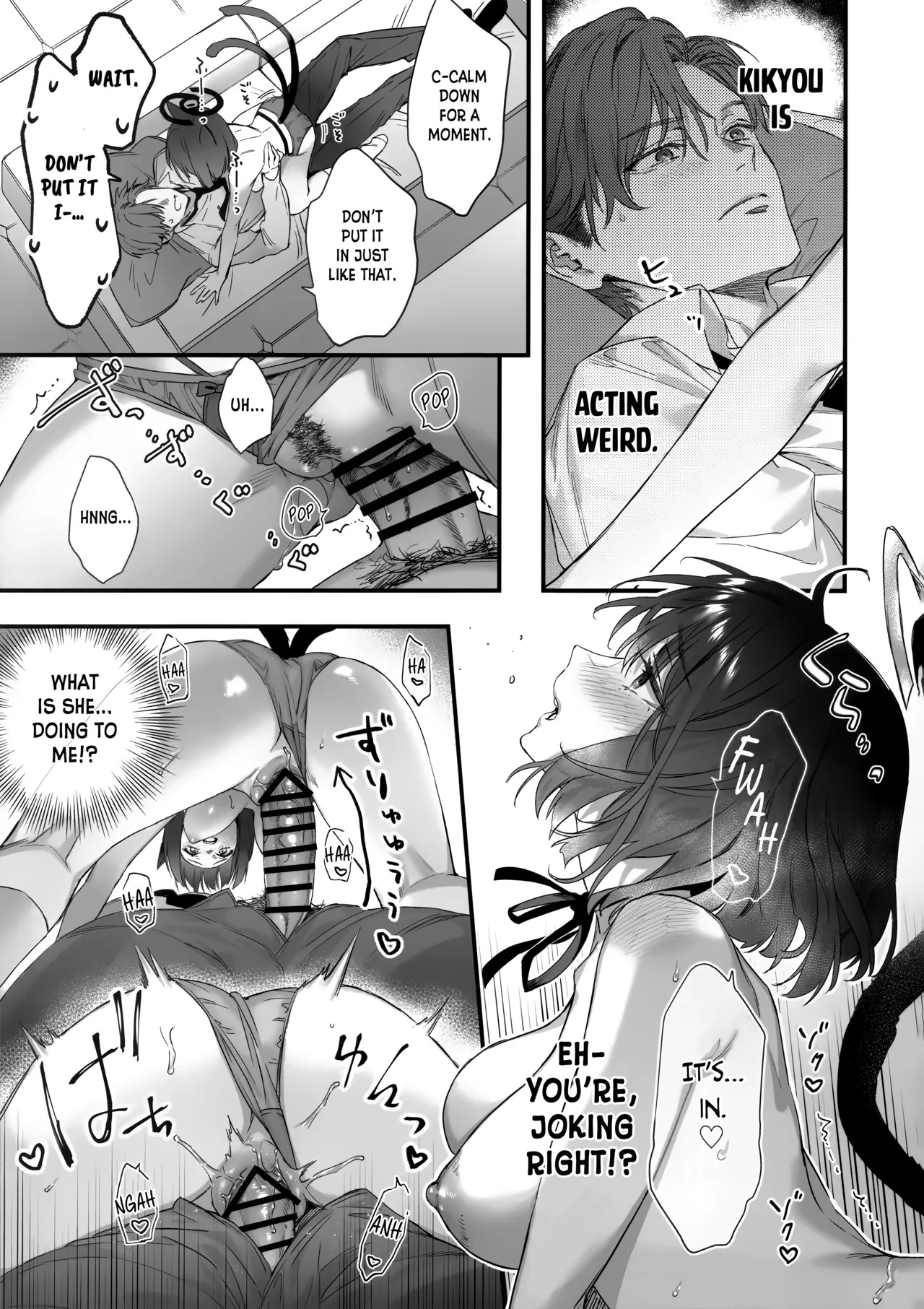 (C107) [Junjou Hedgehog (Kaguyuzu)] Hatsujou Resistance - Heat Resistance (Blue Archive) - Page 10