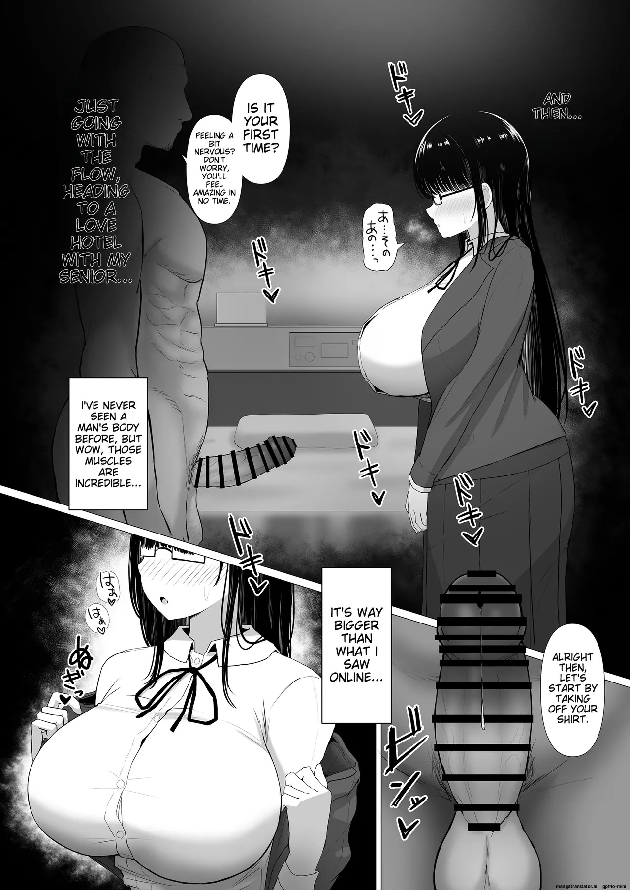 [Pasta Love] A timid, plain-looking woman with big breasts is swept away and falls into the trap of becoming a playboy's sex friend - Page 11