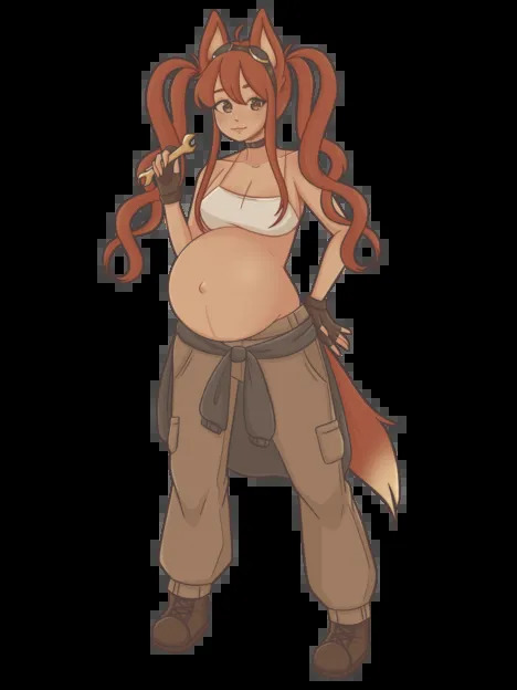 [Preggopixels] Seeds of Destiny Pregnant Game Art - Page 136