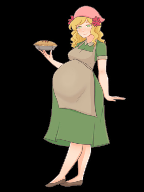 [Preggopixels] Seeds of Destiny Pregnant Game Art - Page 44